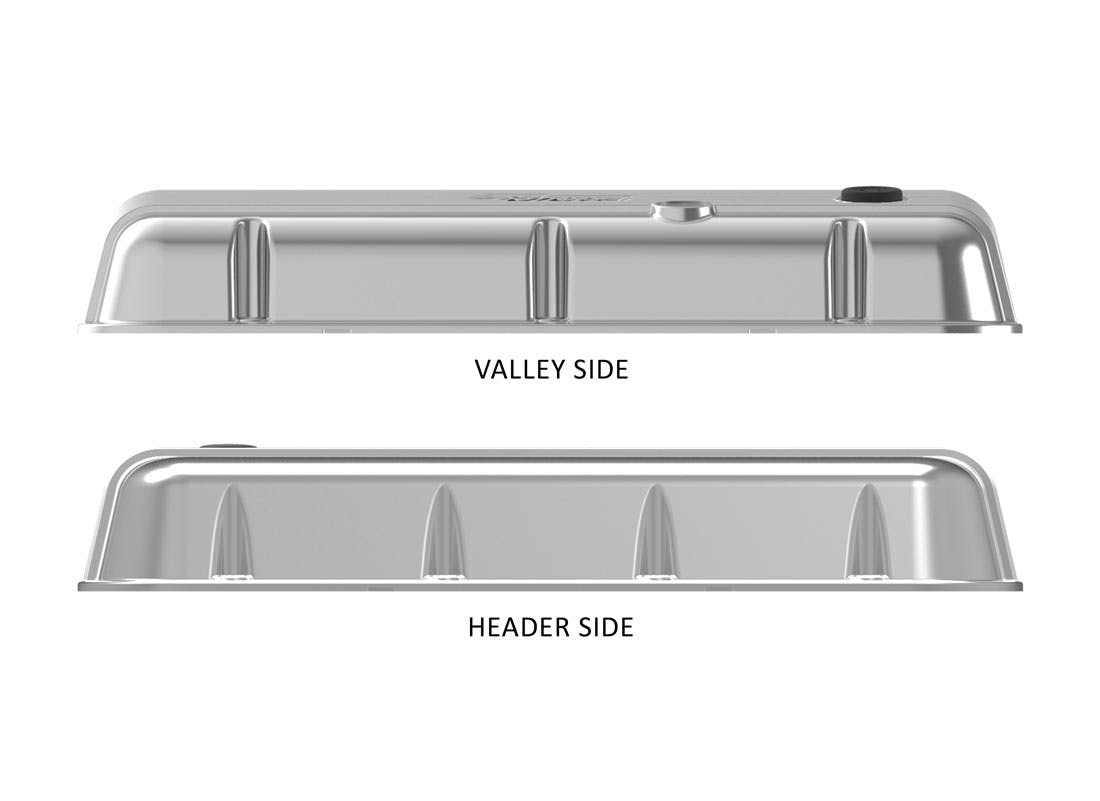 Holley 241-301 BBC HOLLEY VALVE COVERS,FINNED,NON-EMIS, – JBs Power Centre