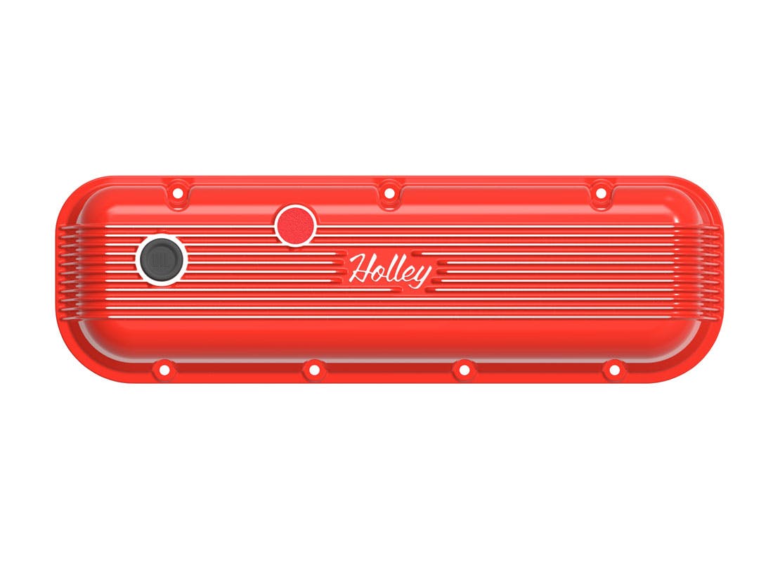 Holley 241-303 BBC HOLLEY VALVE COVERS,FINNED,NON-EMIS, – JBs Power Centre