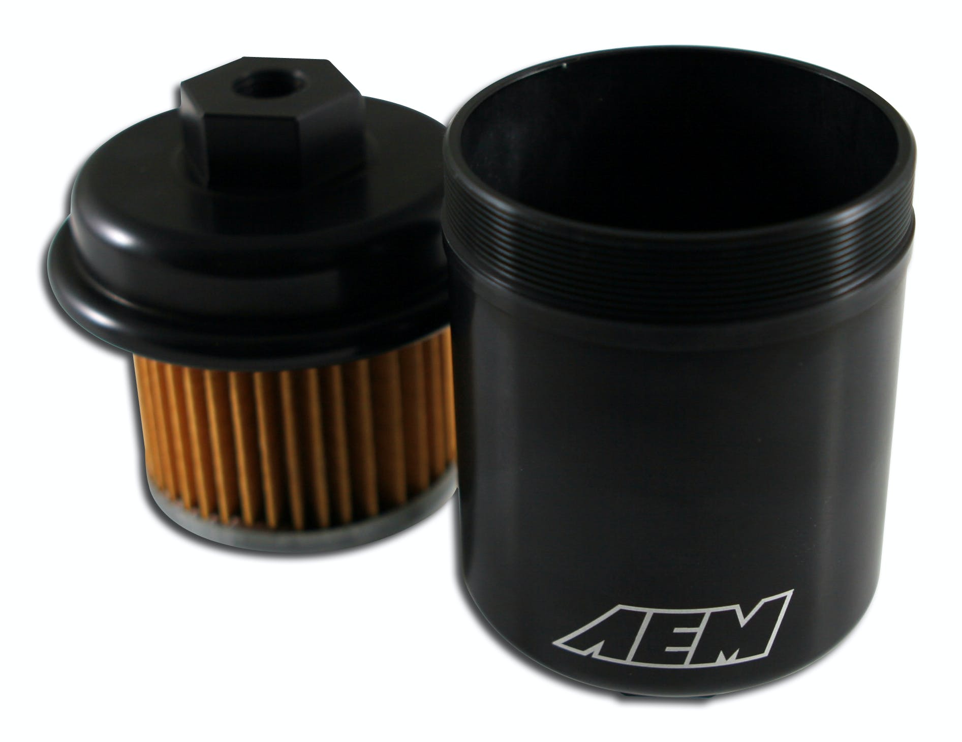 AEM 25-200BK Hi Vol Fuel Filter