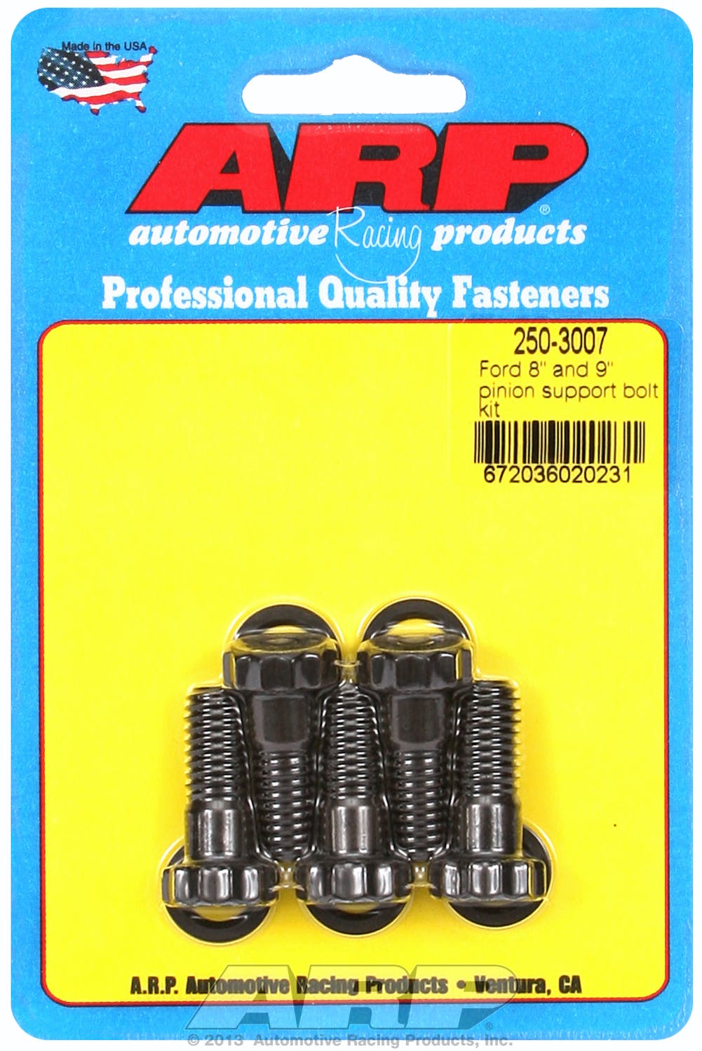ARP 250-3007 Carrier Fastener - Pinion Support Bolt Kit