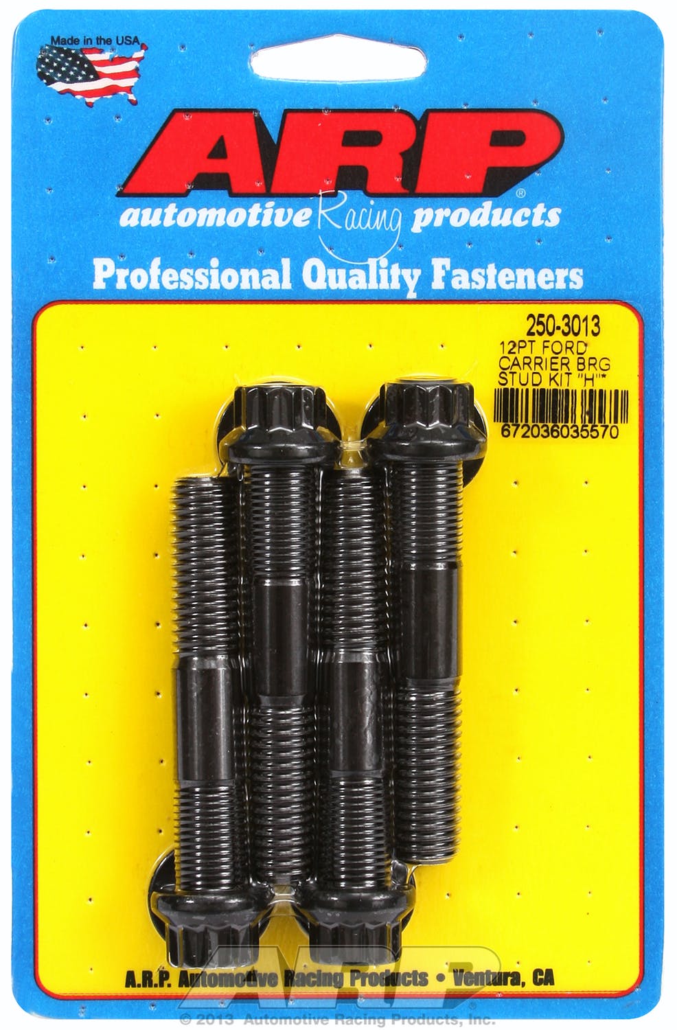 ARP 250-3013 Carrier Fastener - Pinion Support Stud kit