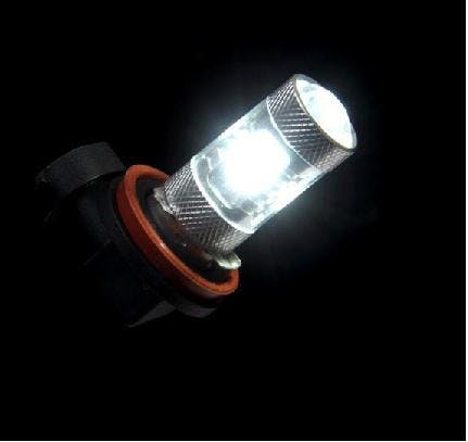 Putco 2500H1W Optic 360 - High Power LED Fog Lamp Bulbs - H1
