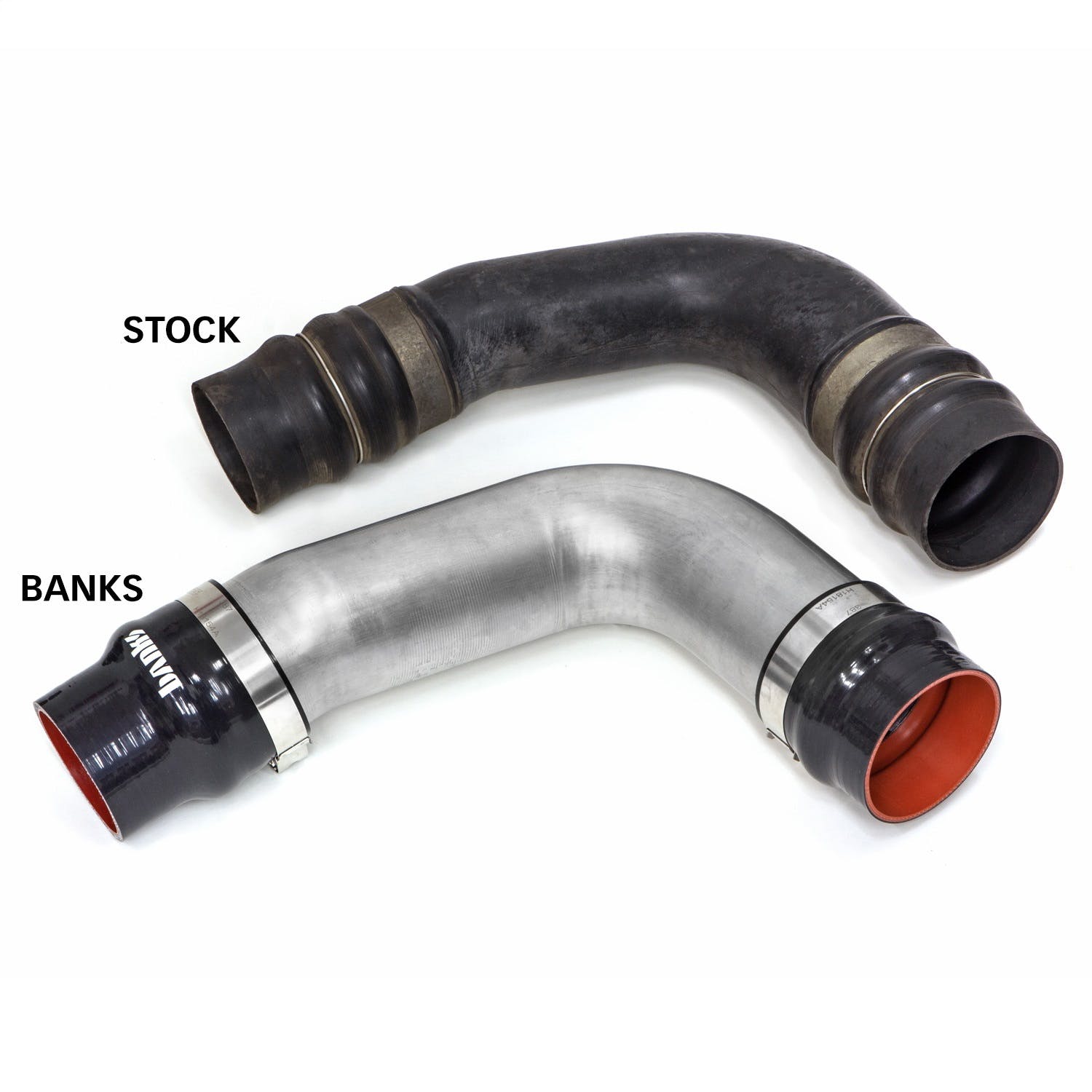 Banks Power 25964 Boost Tube System; Natural; 2010-12 Ram 6.7L OEM Replacement cold side boost tub
