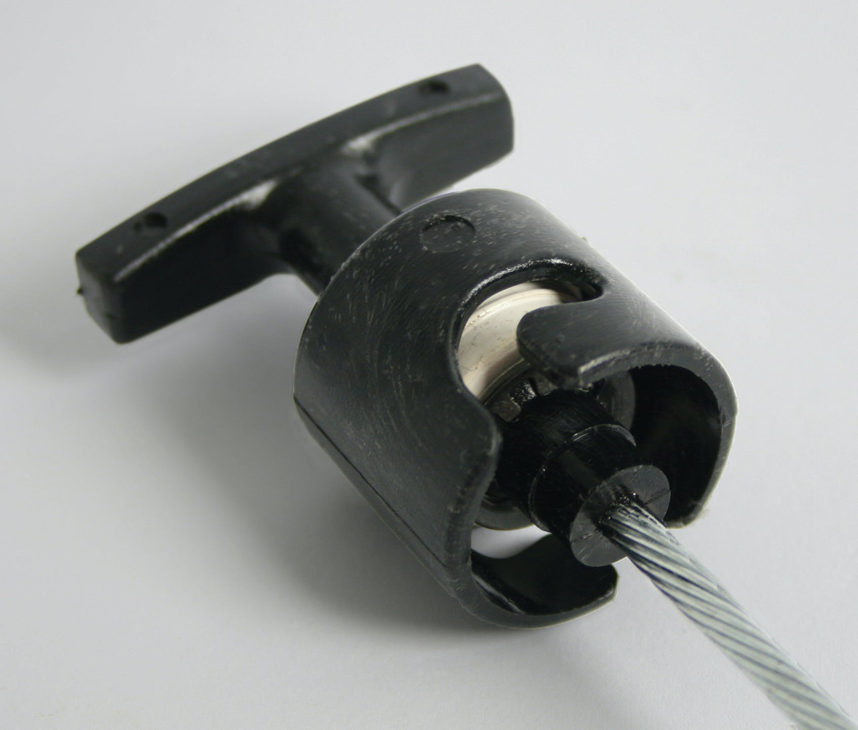 Moroso 25973 Zinc-Plated Twist-Lock Flexible Dipstick (1/4 NPT steel Weld-In Fitting)