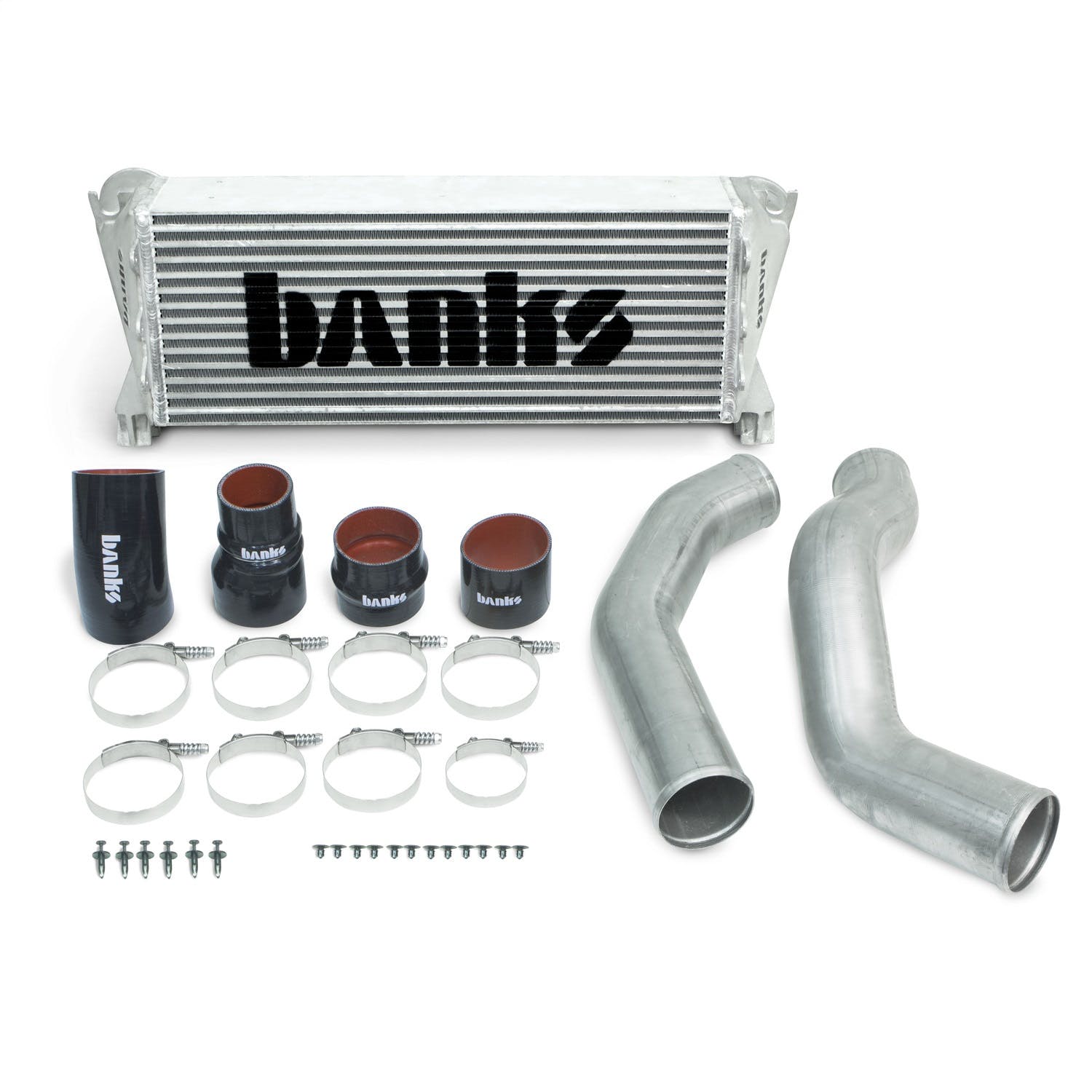 Banks Power 25989 Techni-Cooler System; Raw Tubes-2013-18 RAM 6.7L