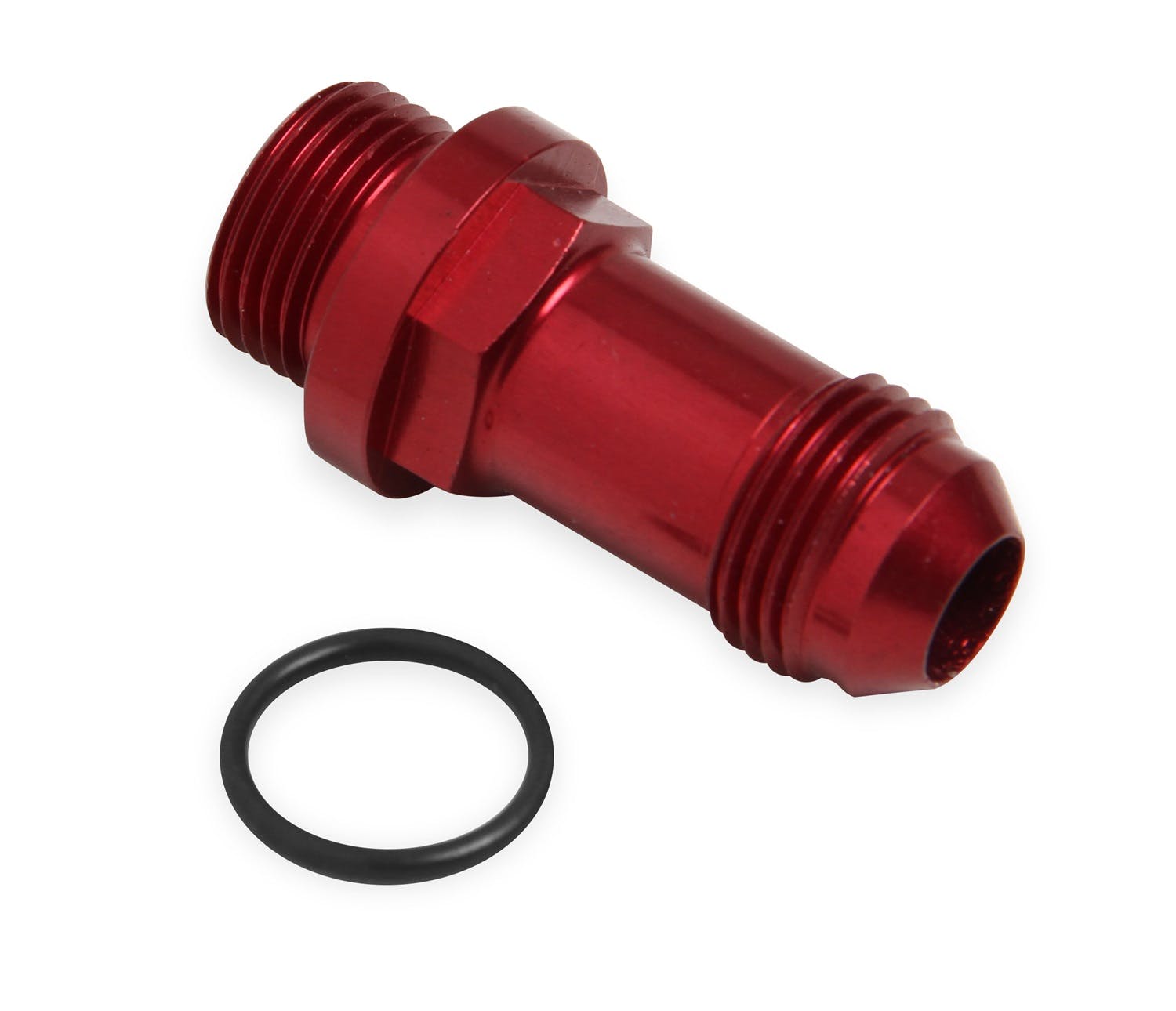 Holley 26-153-2 FUEL INLET FITTING (LONG -8 STYLE) RED