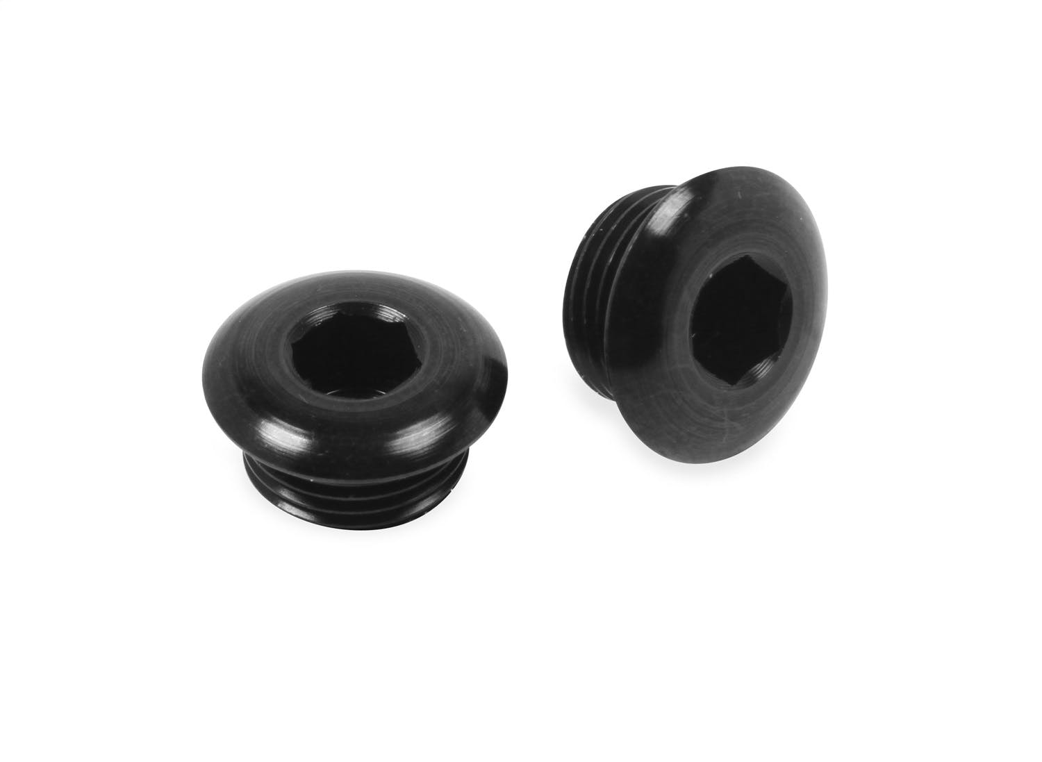 Holley 26-159 PLUG, BLACK - 8AN WITH O-RING