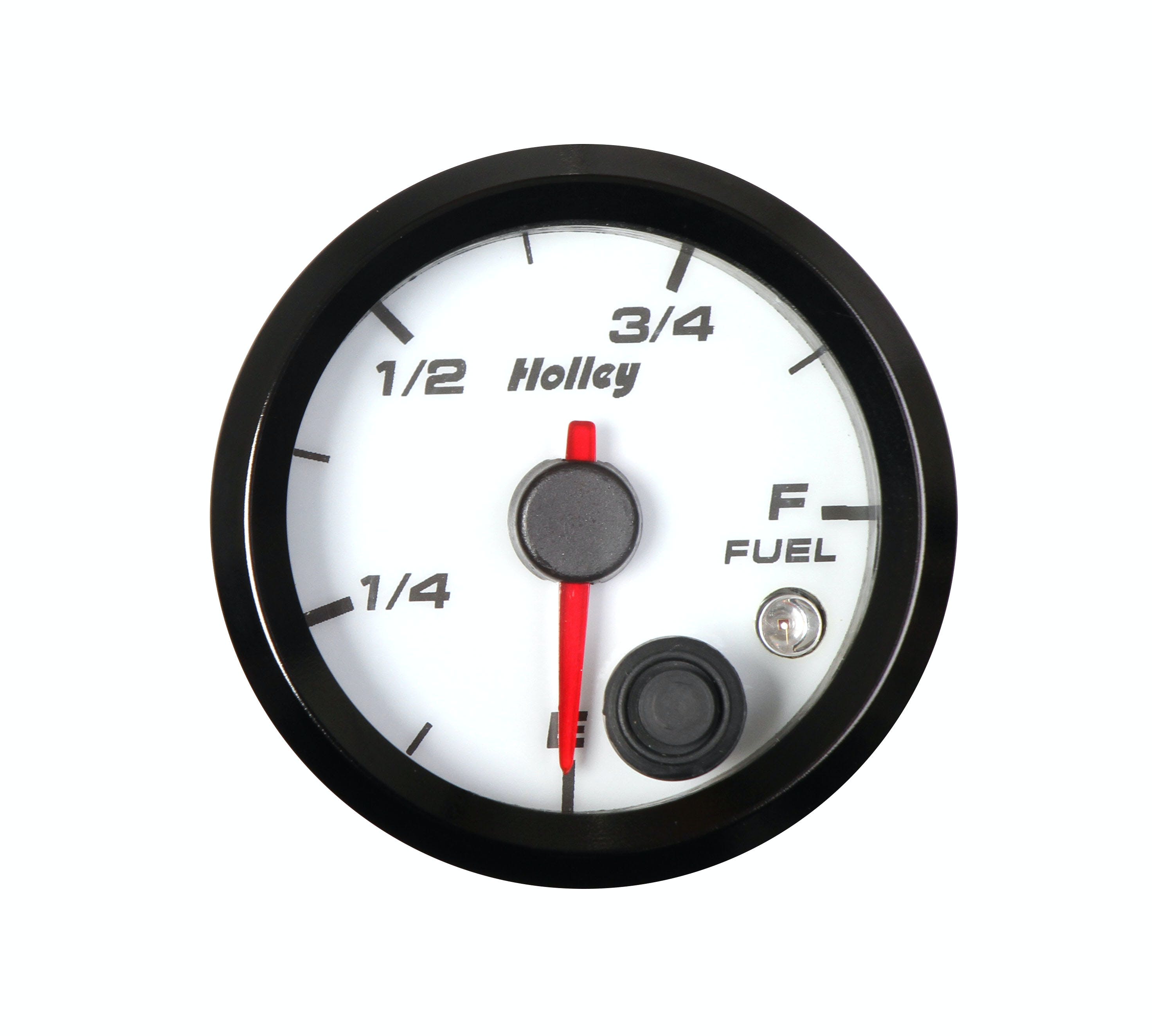 Holley 26-614W 2-1/16 HOLLEY FUEL LEVEL GAUGE-WHT