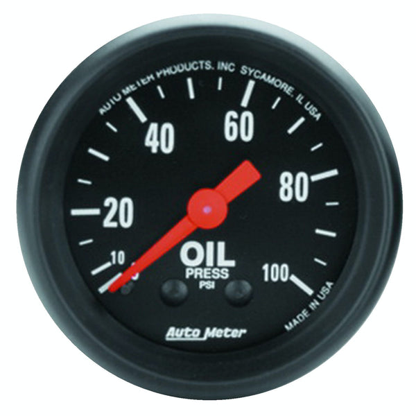 AutoMeter Products 2604 Oil Pressure Gauge 0-100 PSI