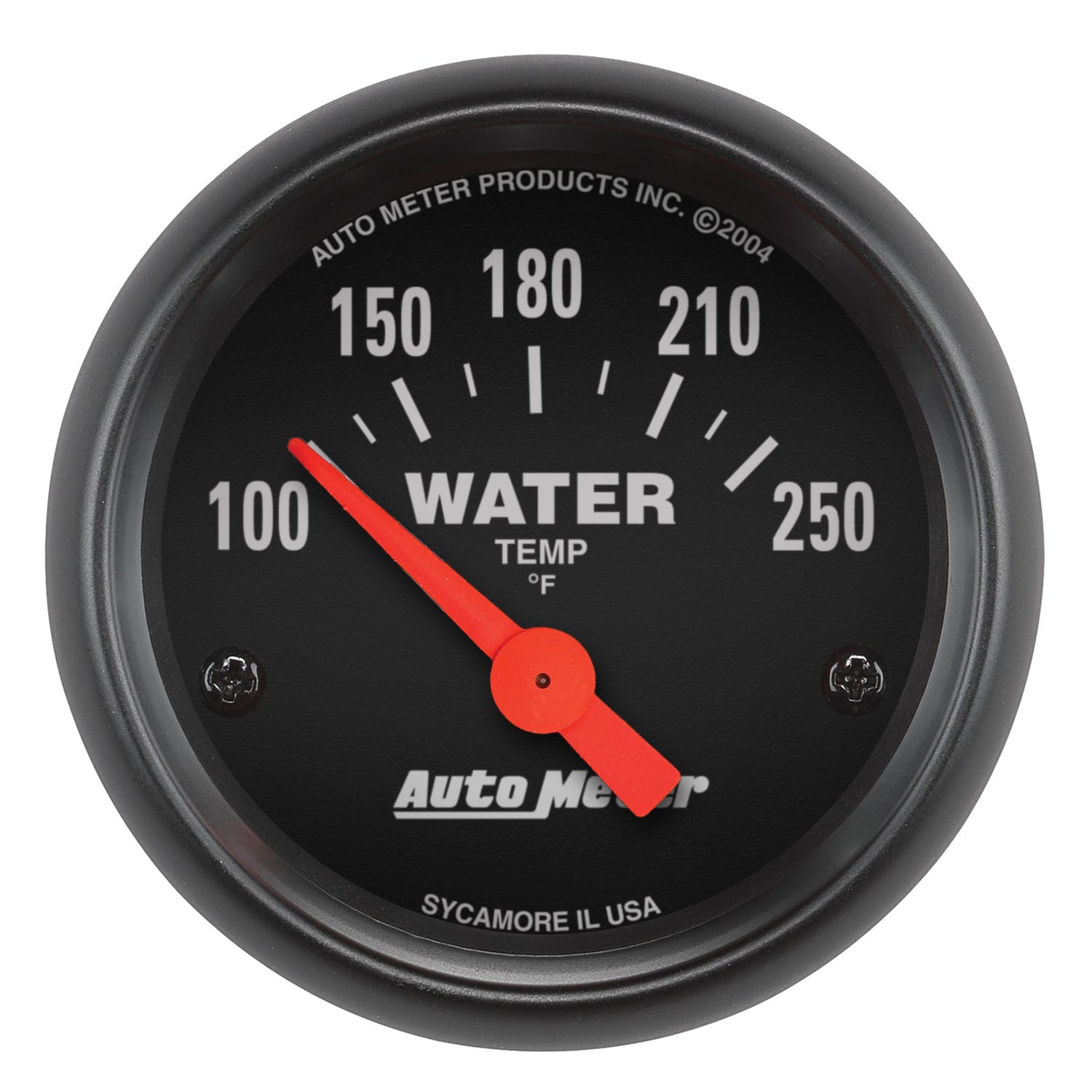 AutoMeter Products 2635 Gauge; Water Temp; 2 1/16in.; 100-250° F; Electric; Z-Series