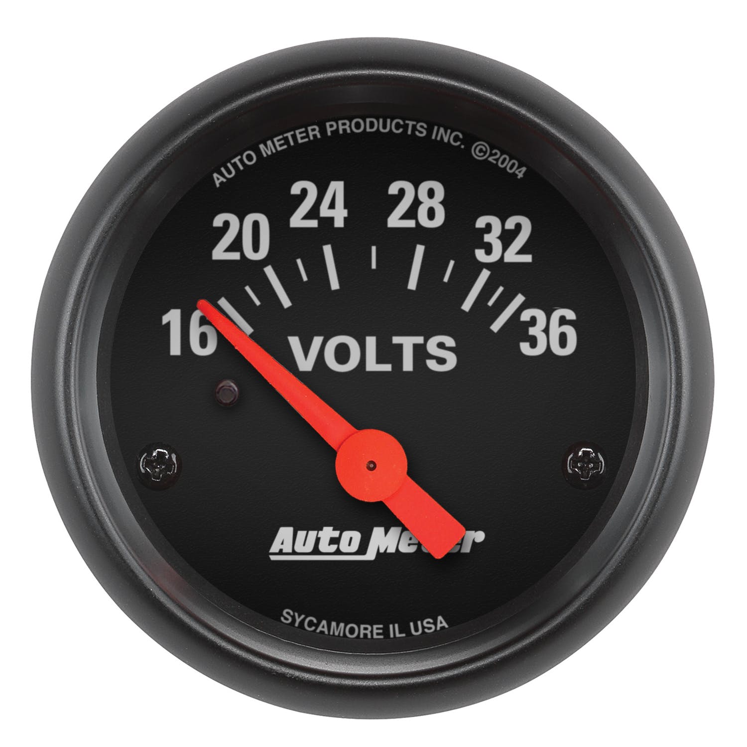 AutoMeter Products 2651 Gauge; Voltmeter; 2 1/16in.; 16-36V; Elec; Z-Series