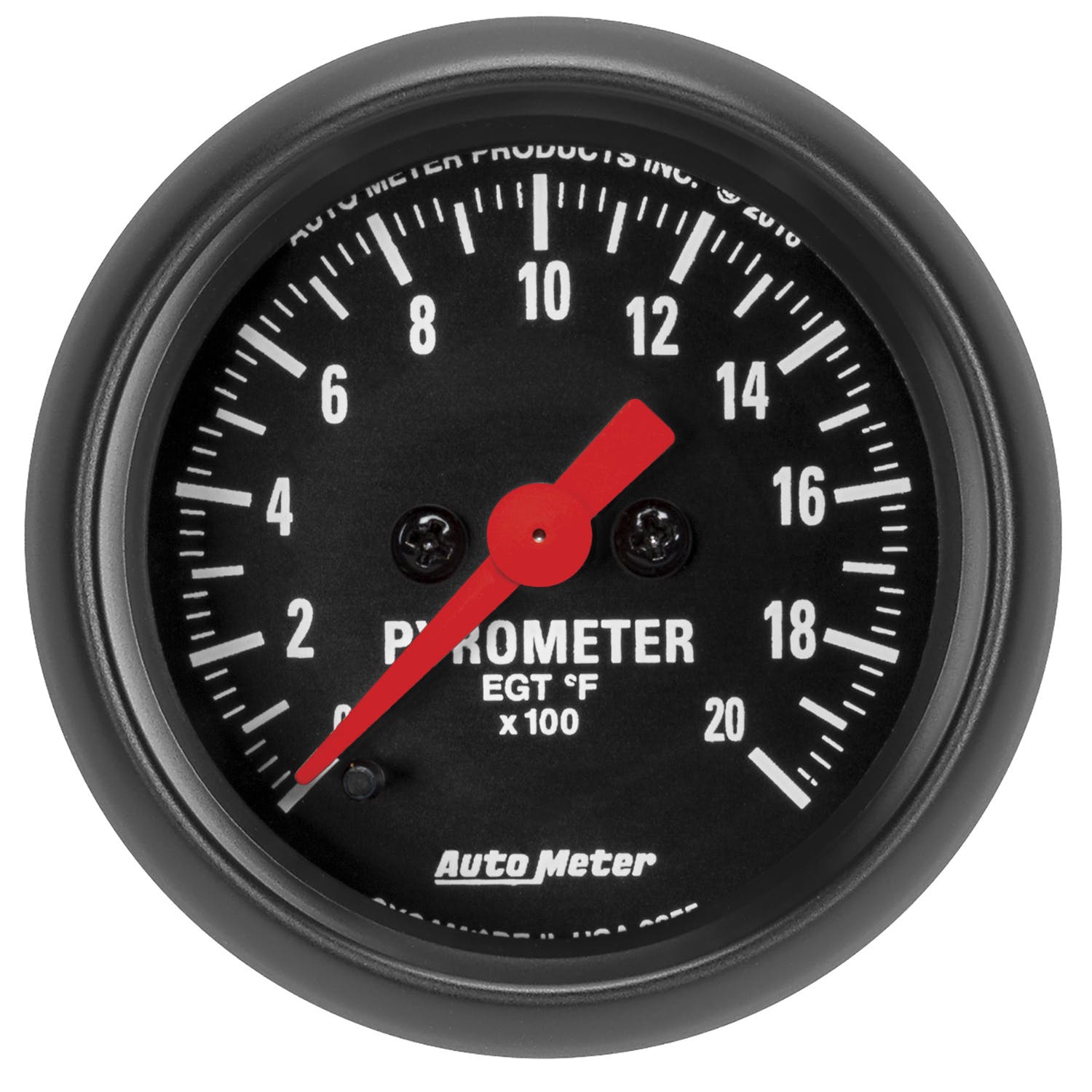 AutoMeter Products 2655 Gauge, Pyrometer(EGT), 2 1/16 2000° F, Digital Stepper Motor