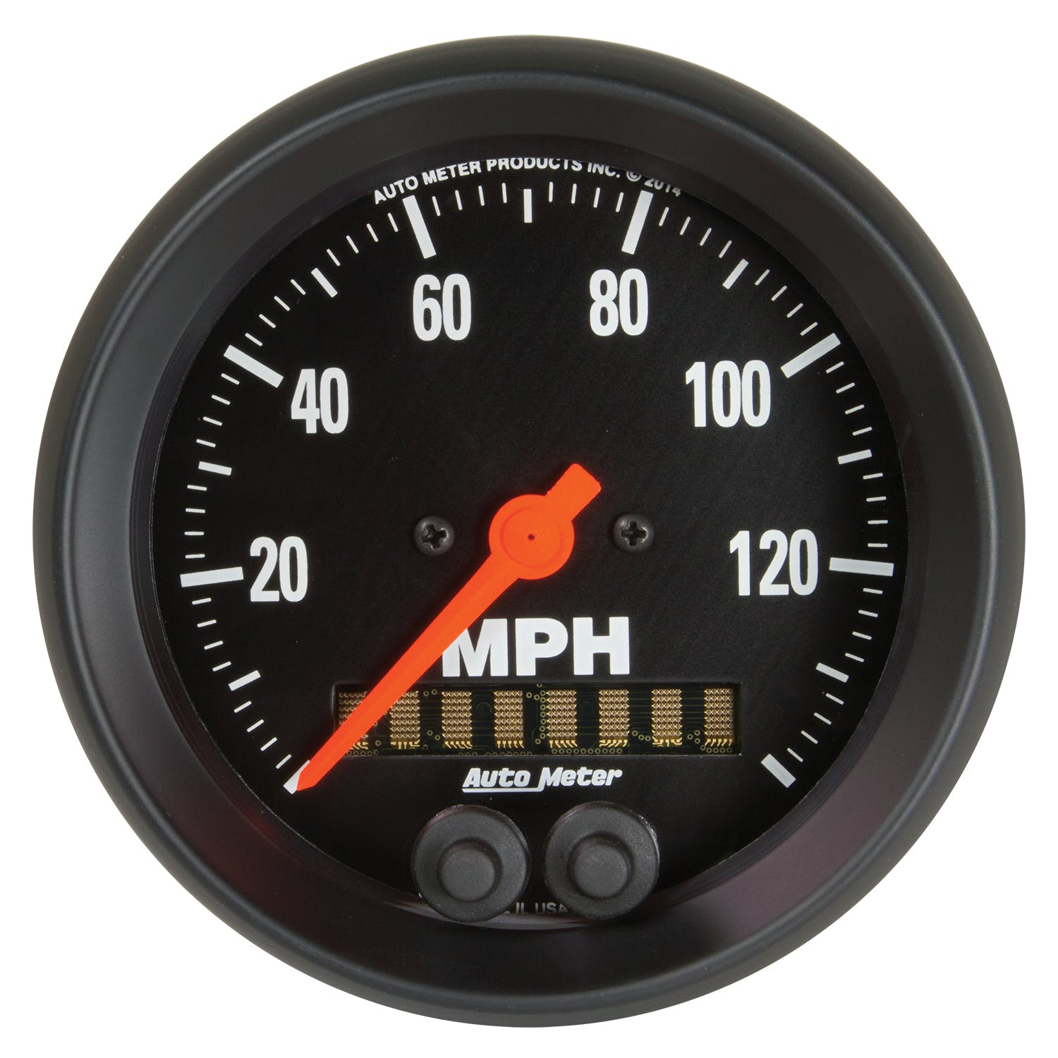 AutoMeter Products 2680 Speedometer Gauge, 3 3/8in, 140mph, GPS, Z Series