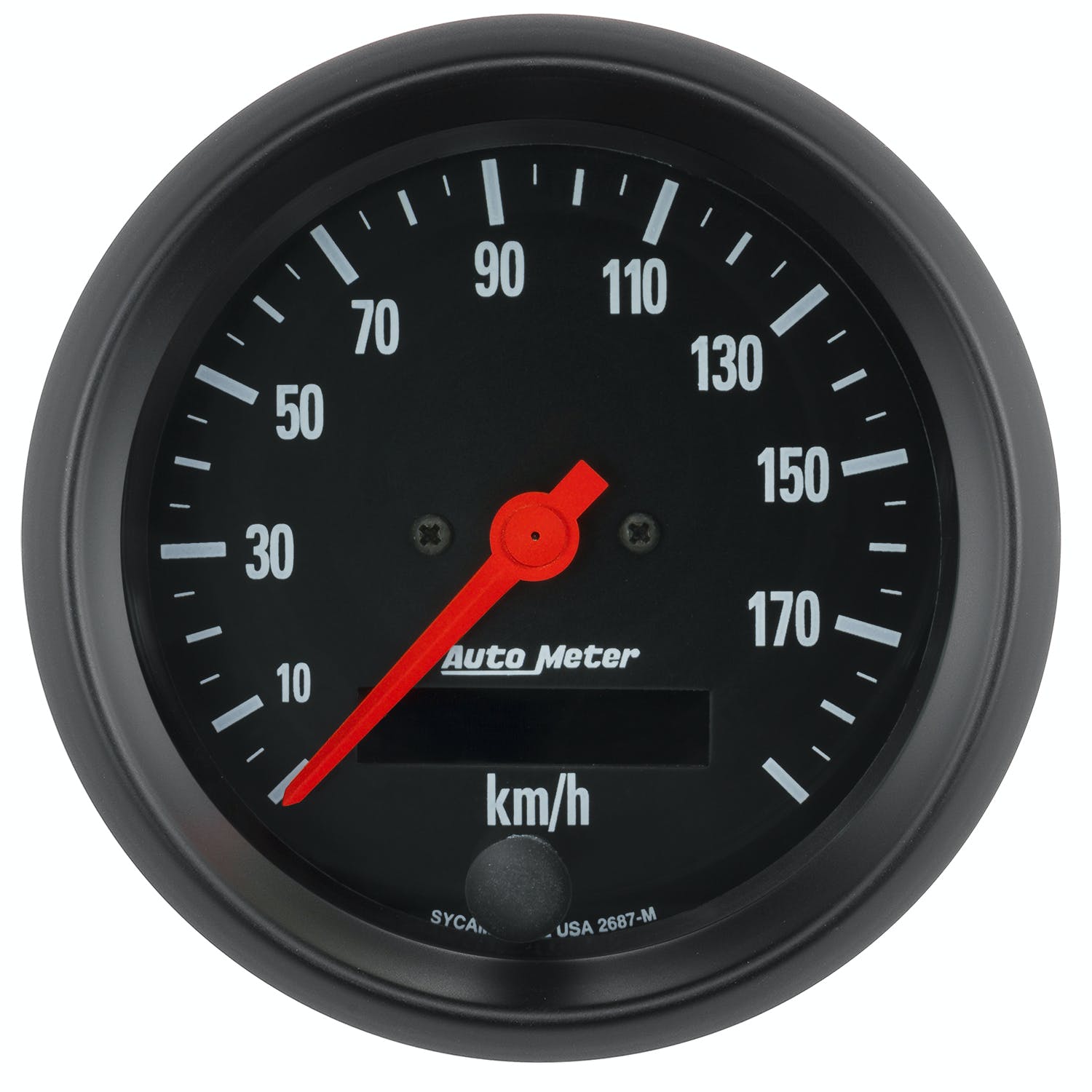 AutoMeter Products 2687-M Z-Series Gauge, Speedometer, 190km/H, Elec.