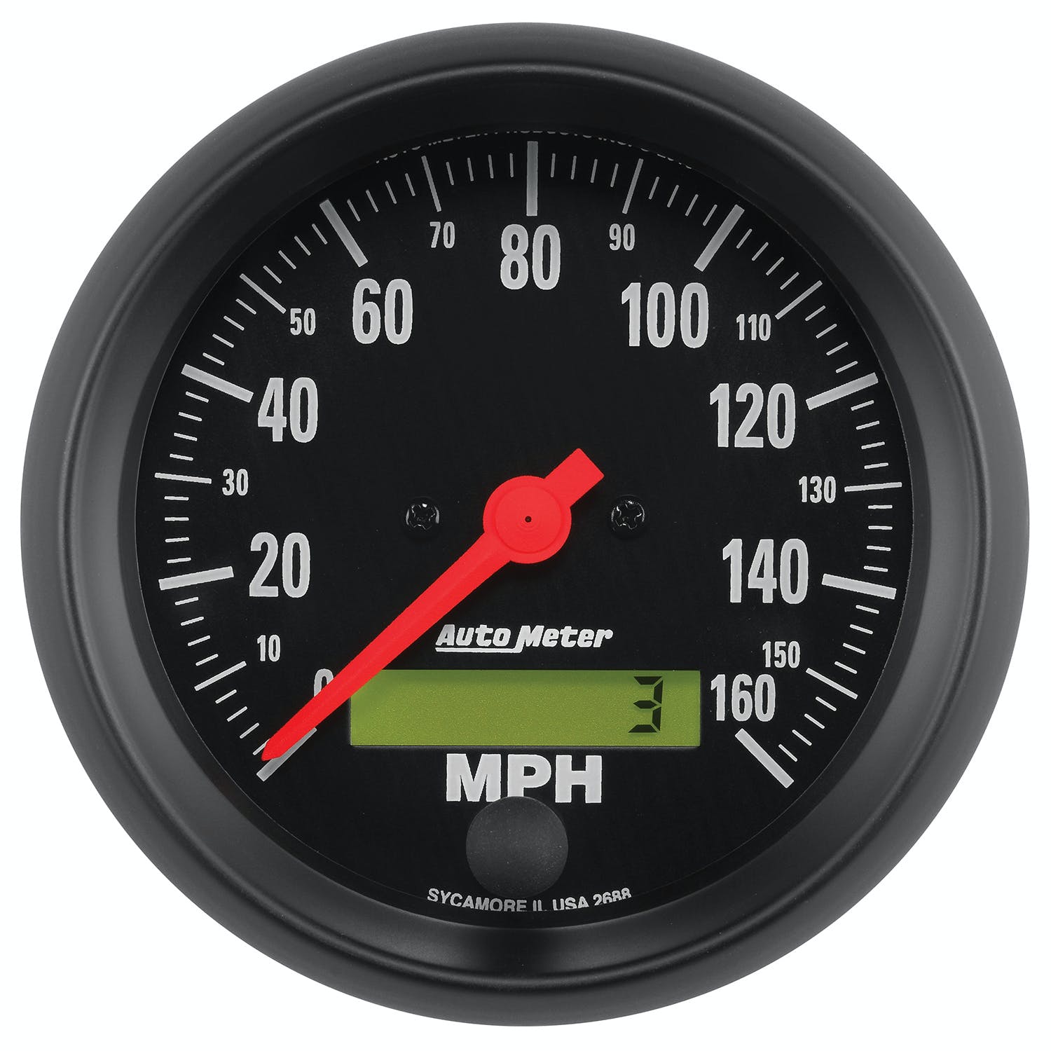 AutoMeter Products 2688 Z-Series Speedometer 0-160 mph