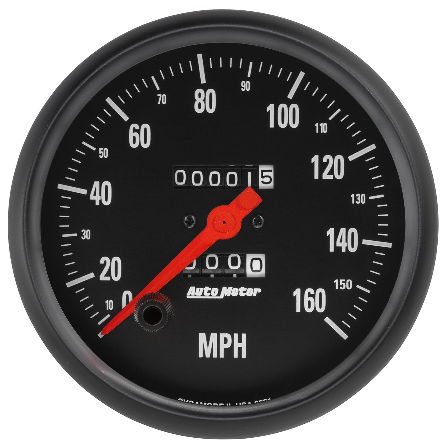 AutoMeter Products 2691 Gauge, Speedometer, 5, 160mph, Mechanical, Z-Series