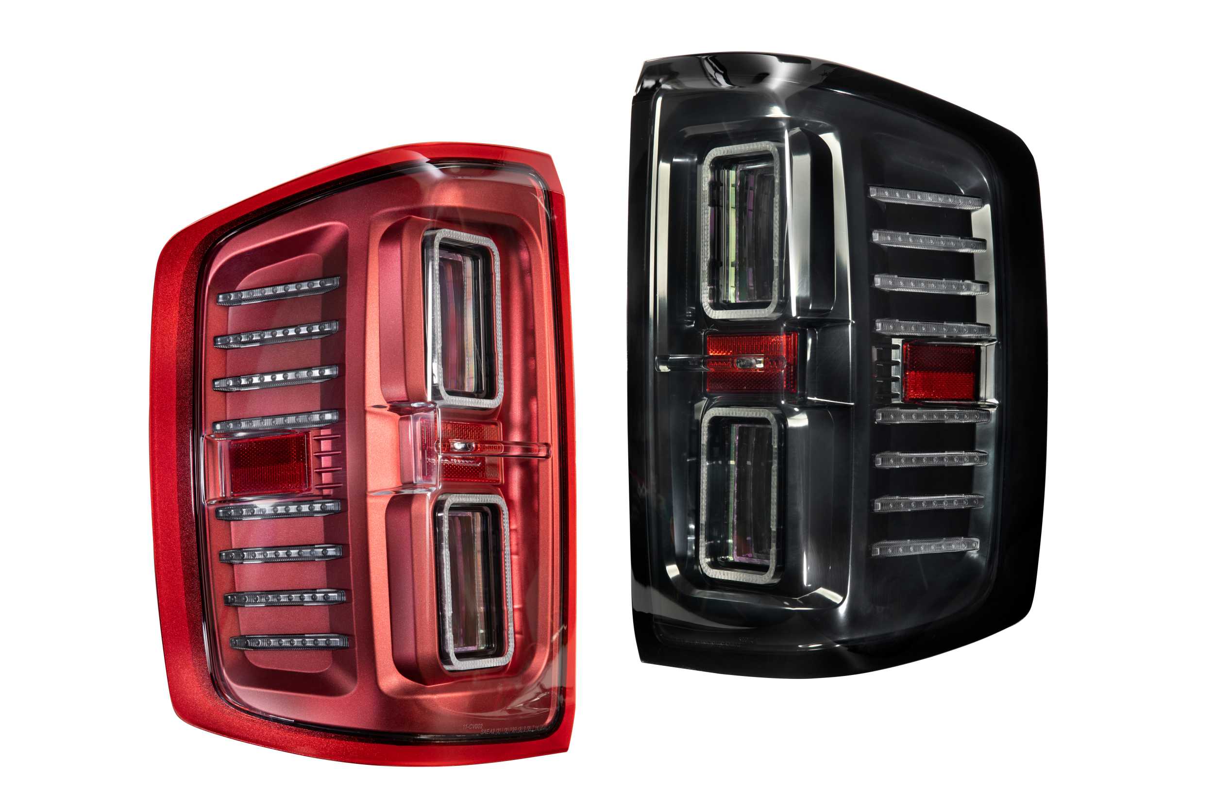 XB LED Tails: Chevrolet Silverado (14-18) (Pair / Smoked) – JBs