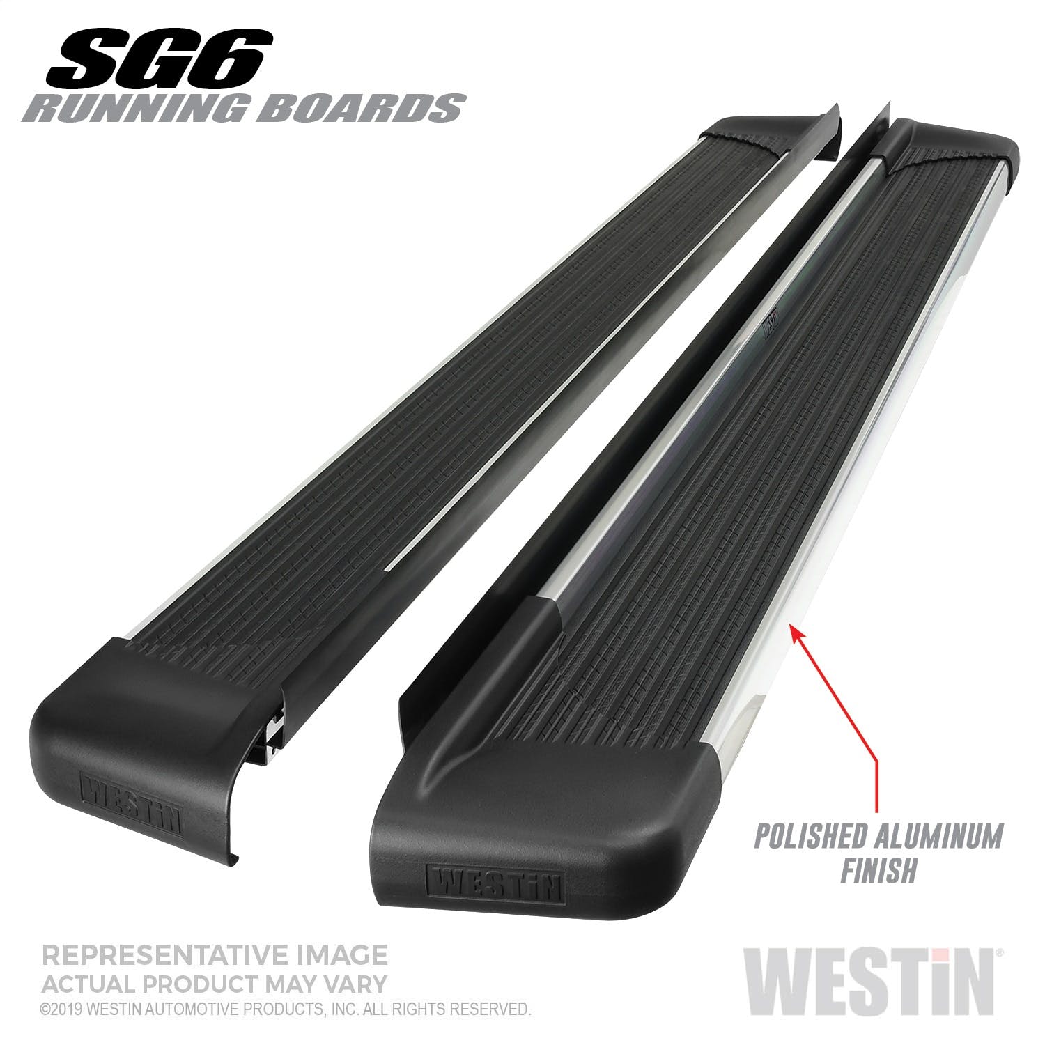 Westin Automotive 27-64710 SG6 Running Boards Polished