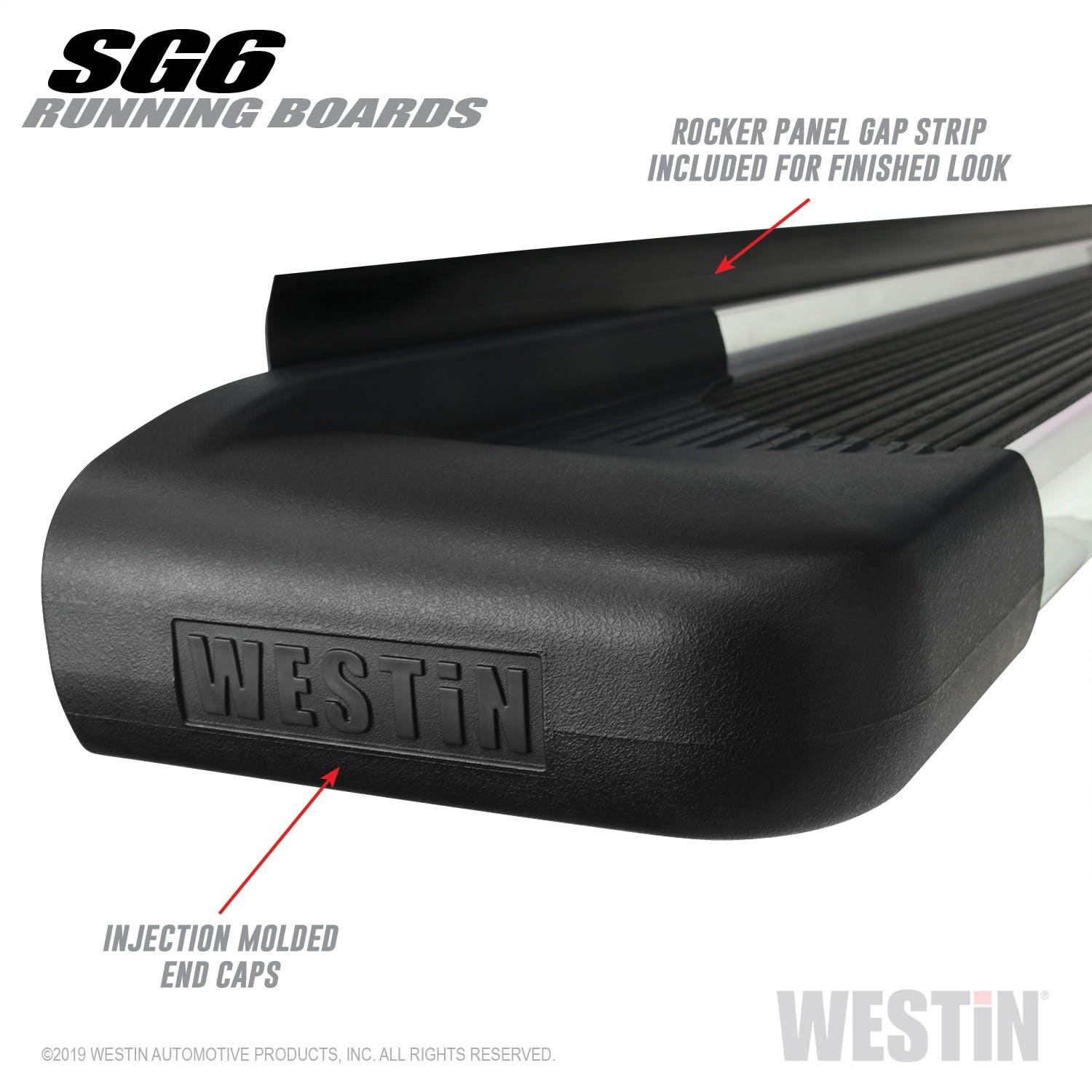 Westin Automotive 27-64720 SG6 Running Boards Polished