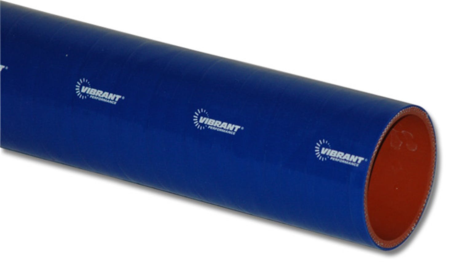 Vibrant Performance 27011B 4 Ply Silicone Sleeve, 1 inch I.D. x 12 inch Long - Blue