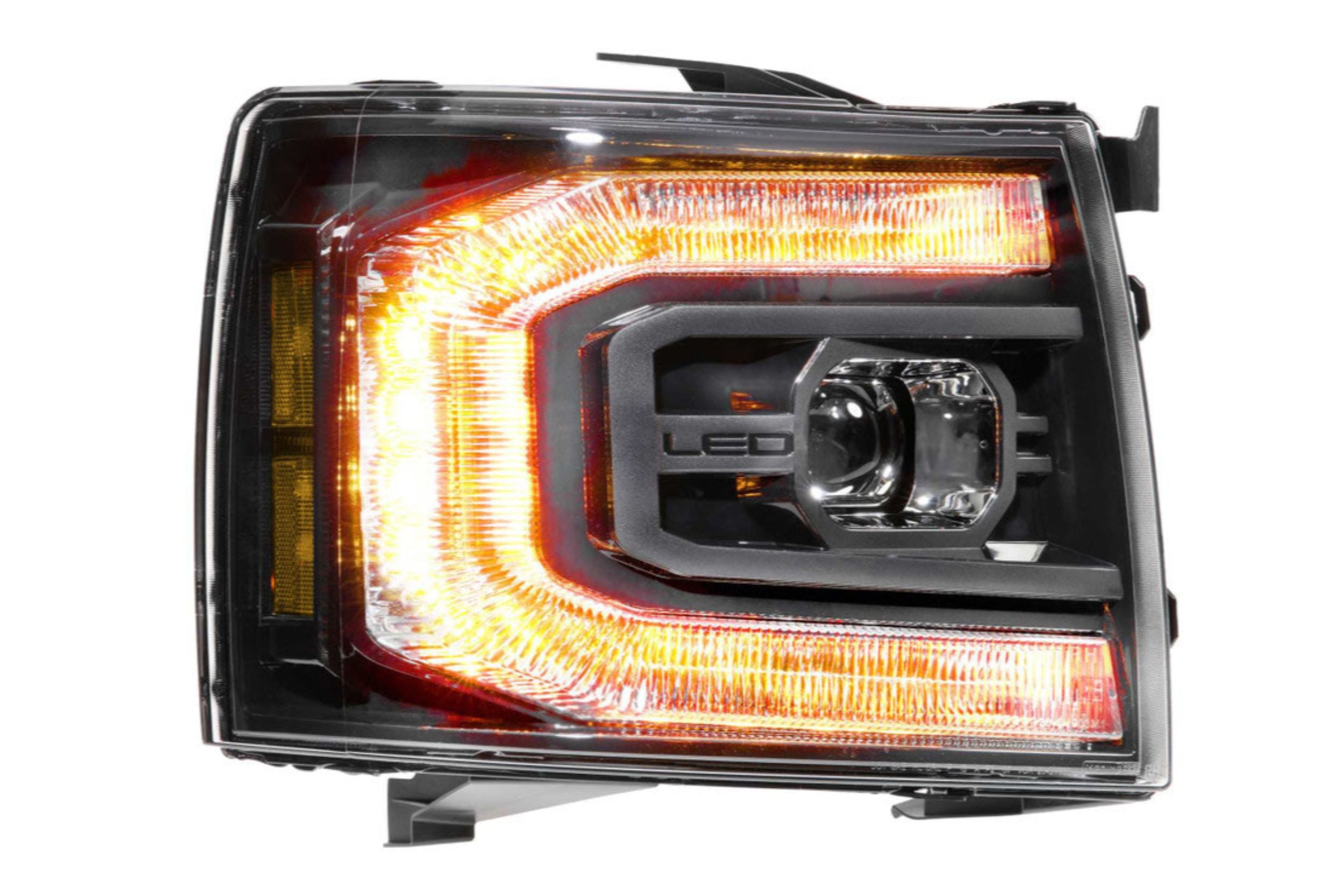 Morimoto XB LED Headlights: Chevy Silverado (07-13) (Pair / ASM / Gen II) LF540.2-ASM