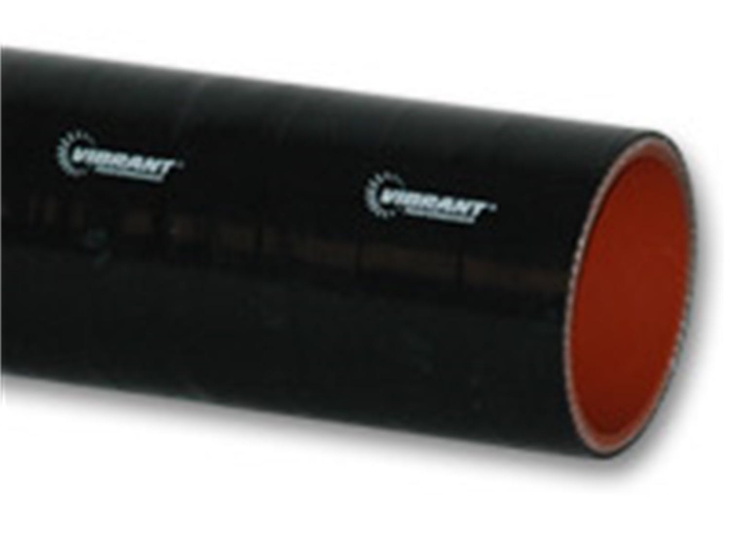 Vibrant Performance 27051 4 Ply Silicone Sleeve, 1.75 inch I.D. x 12 inch Long - Black