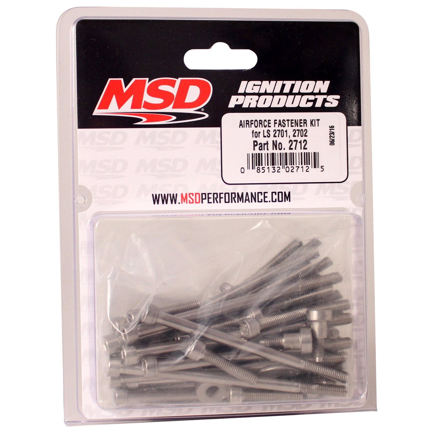 MSD Performance 2712 Kit, Fastener LS Airforce for 2701,2702