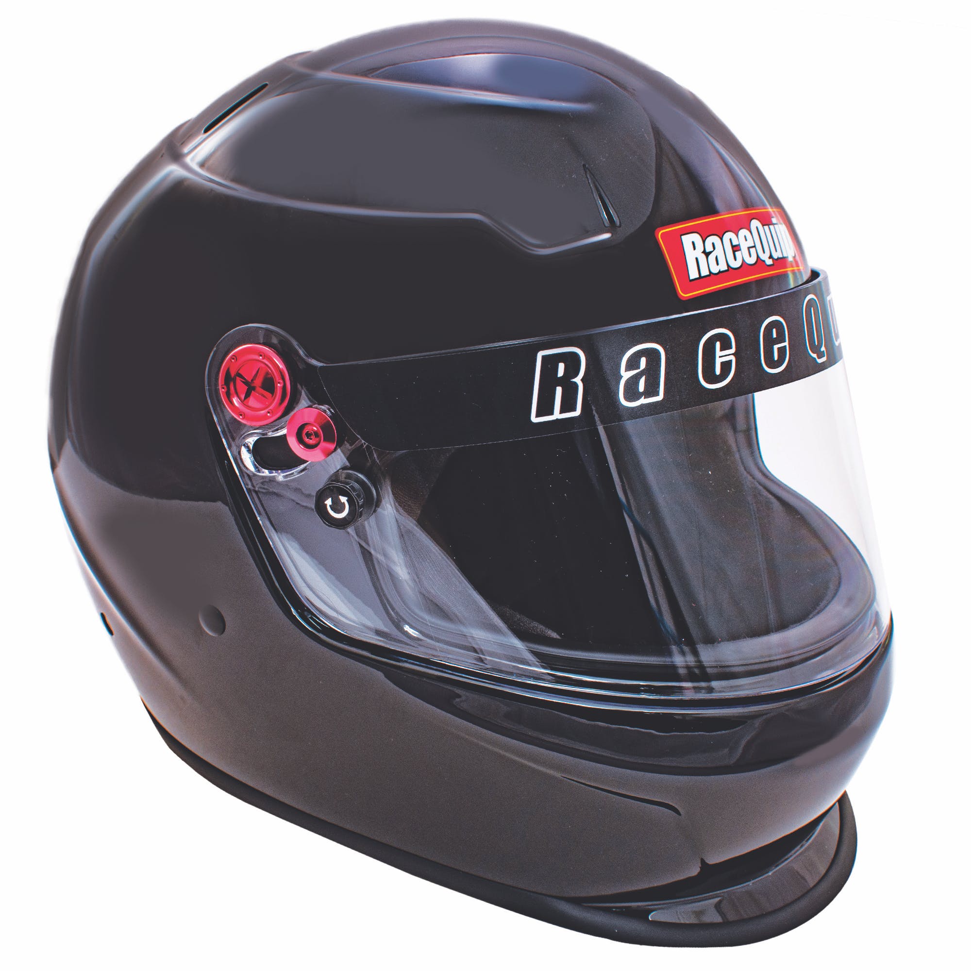RaceQuip 276005 PRO20 Full Face Helmet Snell SA2020 Rated; Gloss Black Large