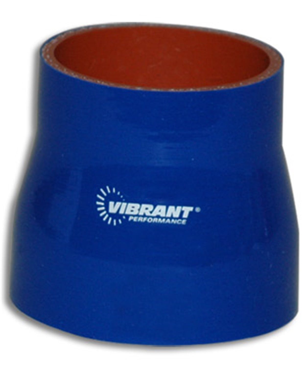 Vibrant Performance 2760B 4 Ply Reducer Coupling, 3 inch x 3.25 inch x 3 inch Long - Blue
