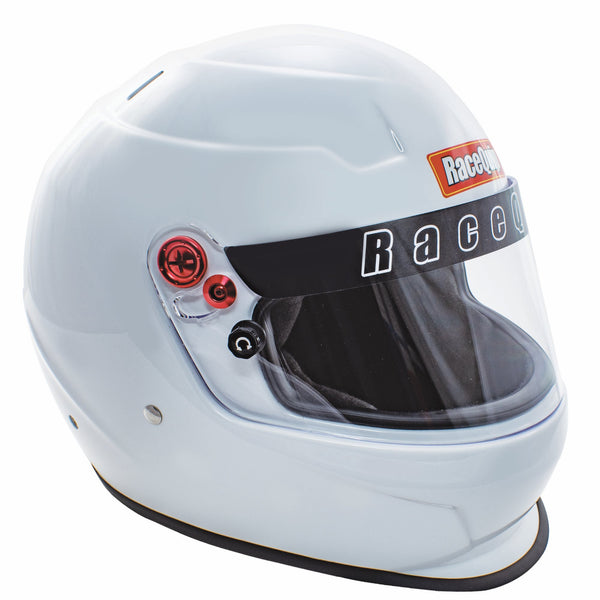 RaceQuip 276111 PRO20 Full Face Helmet Snell SA2020 Rated; Gloss White X-Small
