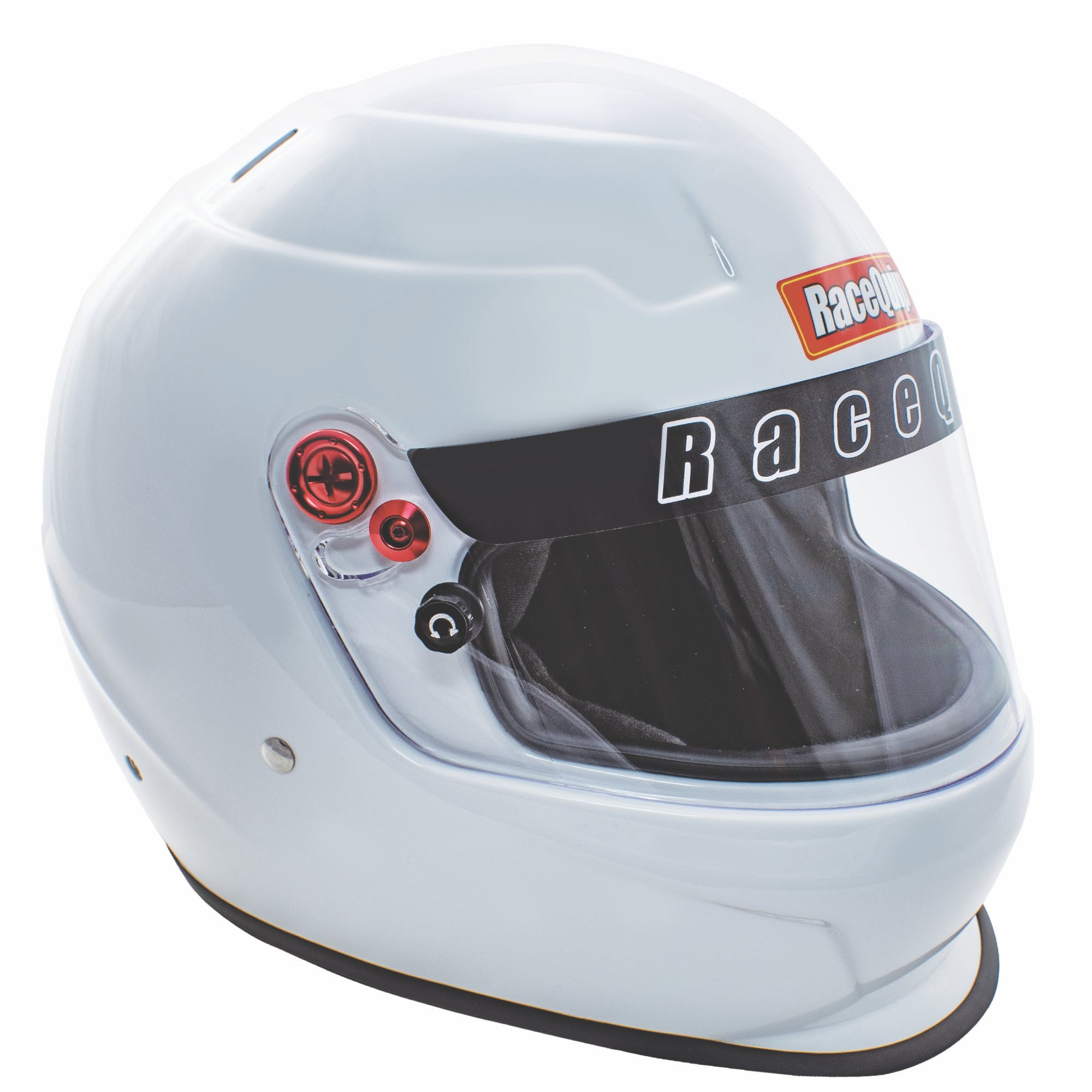 RaceQuip 276115 PRO20 Full Face Helmet Snell SA2020 Rated; Gloss White Large