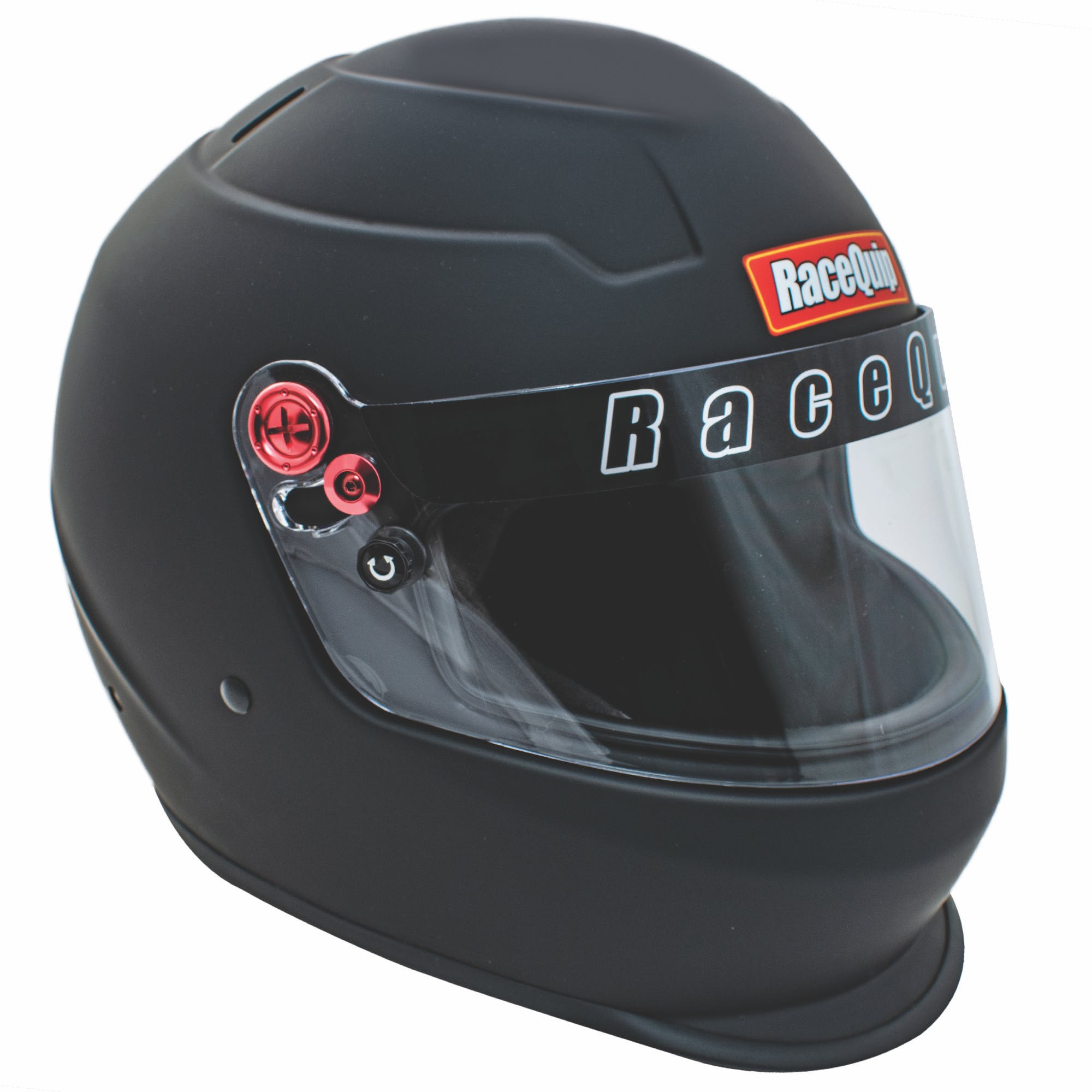 RaceQuip 276993 PRO20 Full Face Helmet Snell SA2020 Rated; Flat Black Medium