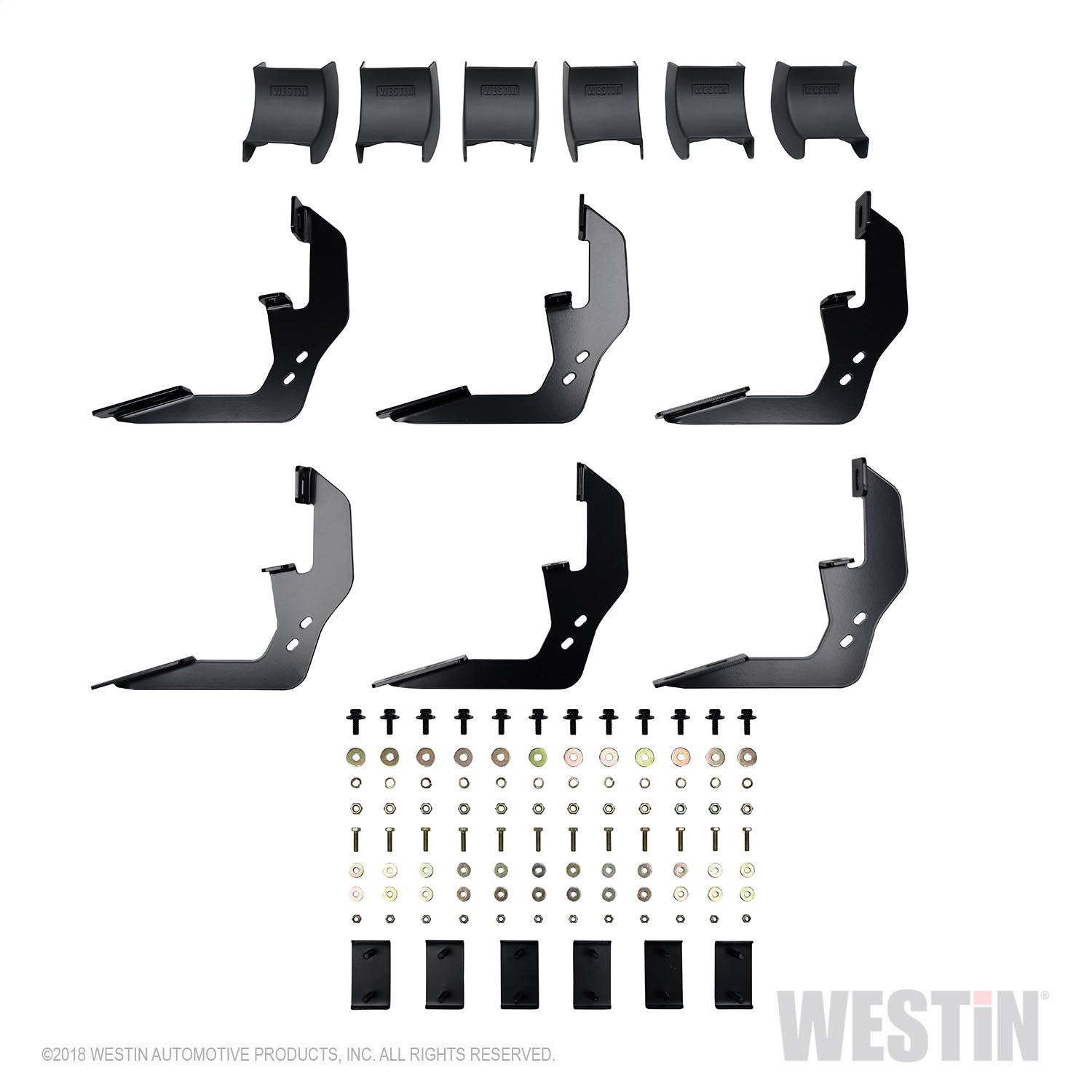 Westin Automotive 28-51275 R5 Nerf Step Bars Black