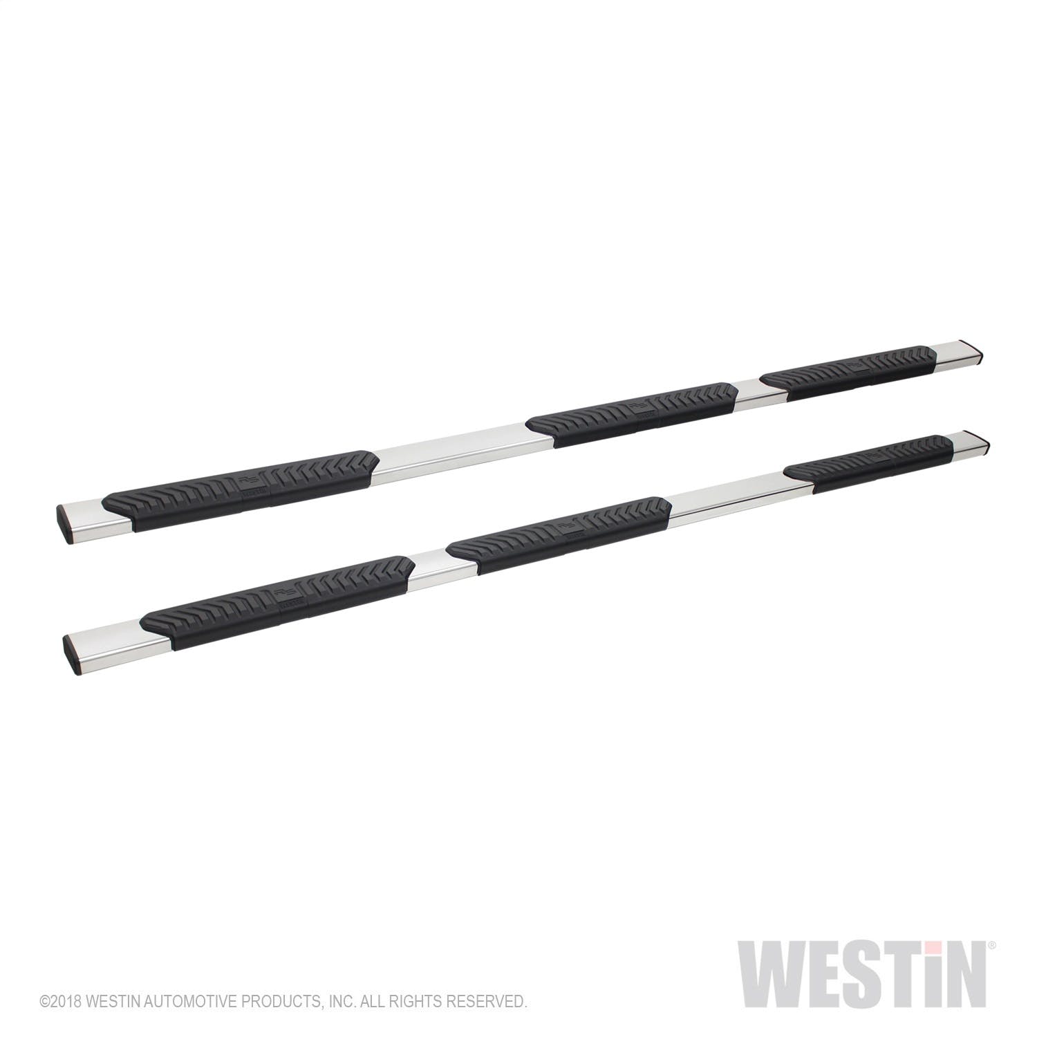 Westin Automotive 28-534010 R5 M-Series Wheel-to-Wheel Nerf Step Bars Polished Stainless