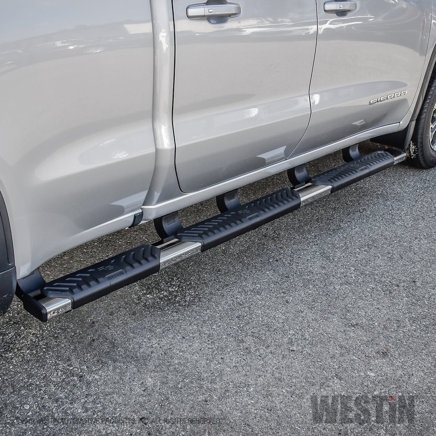 Westin Automotive 28-534680 R5 M-Series Wheel-to-Wheel Nerf Step Bars Polished Stainless