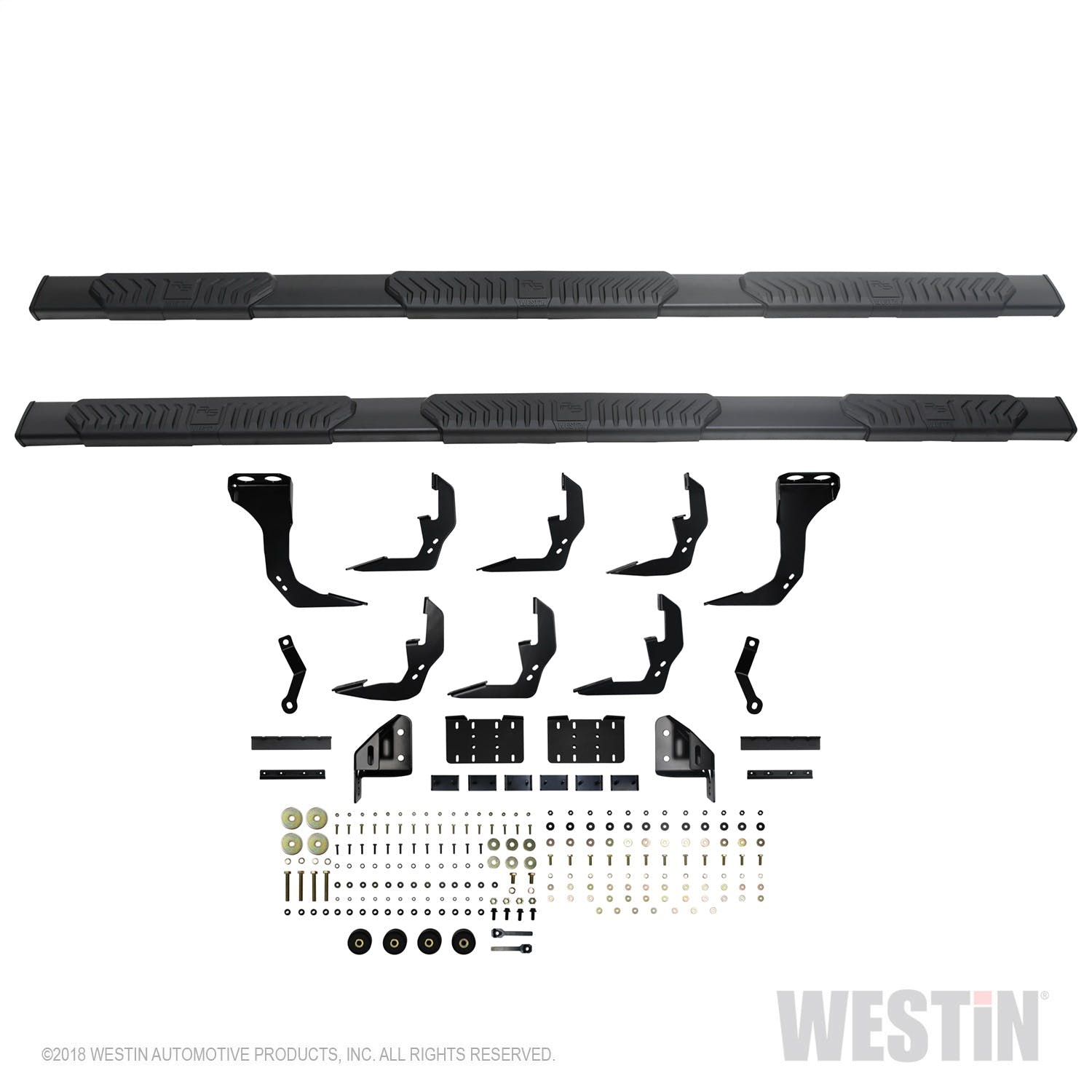 Westin Automotive 28-534695 R5 M-Series Wheel-to-Wheel Nerf Step Bars Black