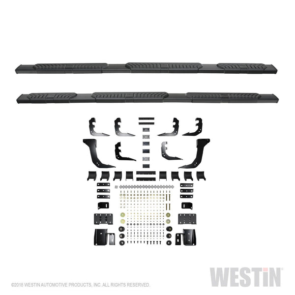 Westin Automotive 28-534705 R5 M-Series Wheel-to-Wheel Nerf Step Bars Black