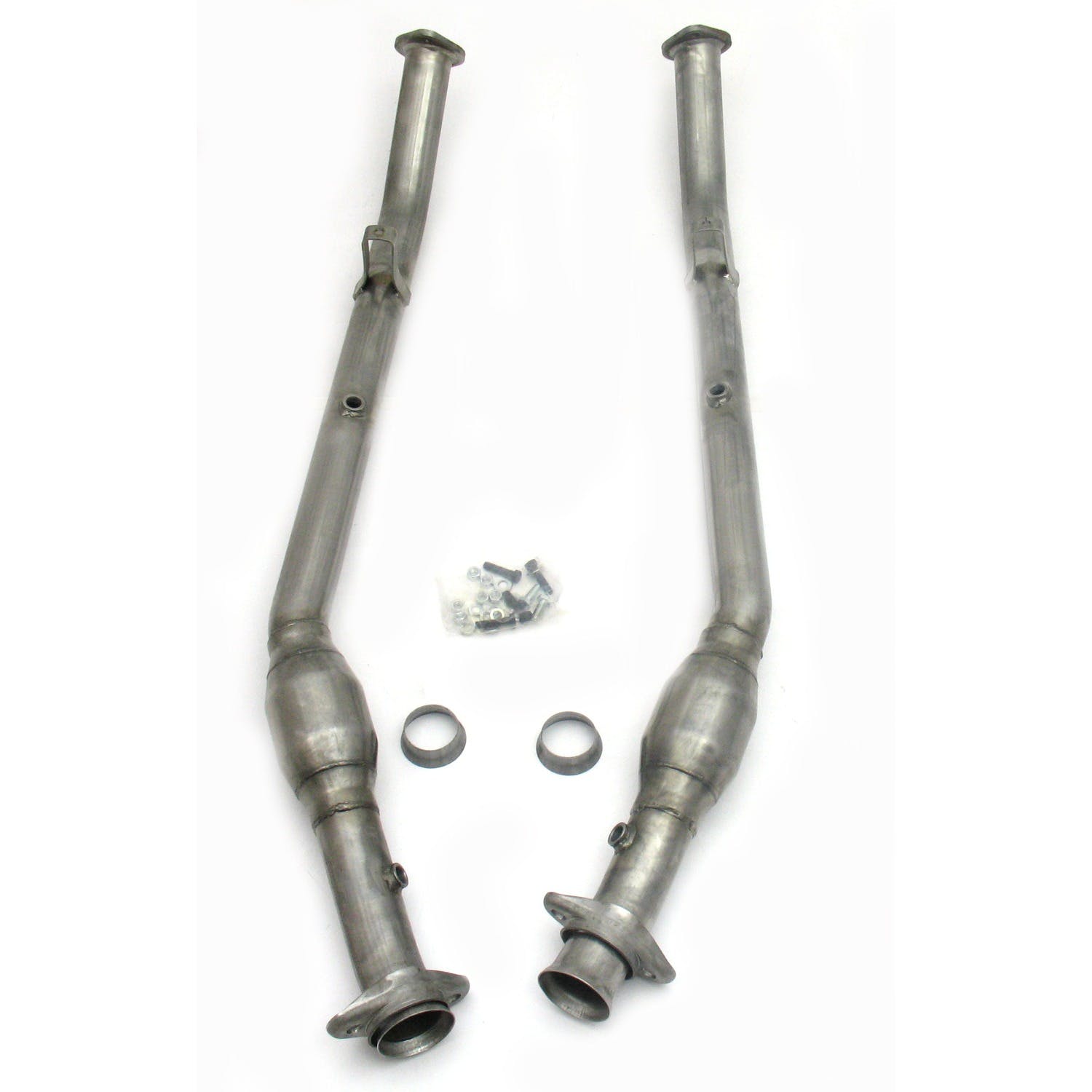 JBA Performance Exhaust 2809SYC 2809SYC 2.5 inch Stainless Steel Mid-Pipe 04 GTO with Cats 4