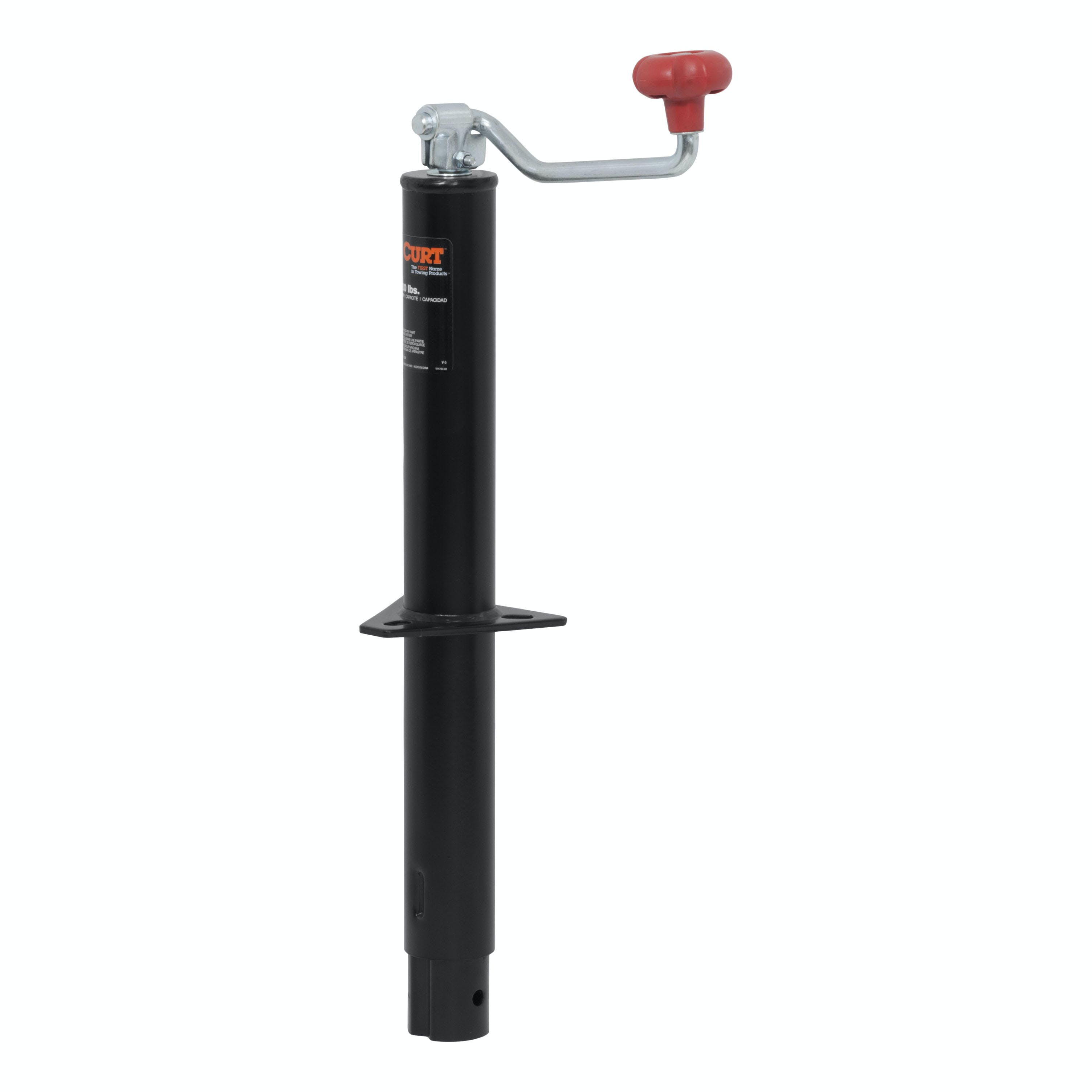 CURT 28255 A-Frame Jack with Top Handle (5,000 lbs, 15 Travel)