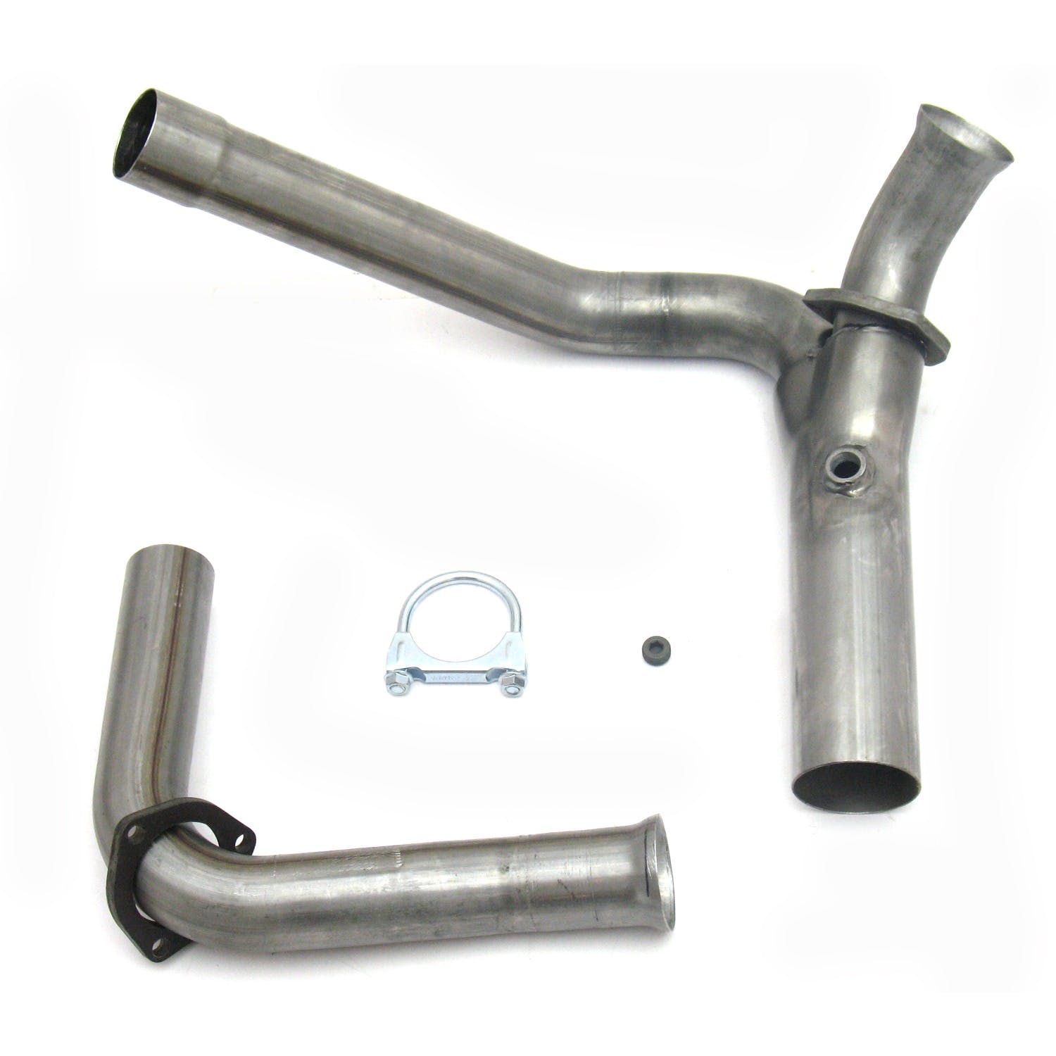 JBA Performance Exhaust 2831SY 2831SY 2.5 inch Stainless Steel Mid-Pipe 88-93 GM Truck 2/4