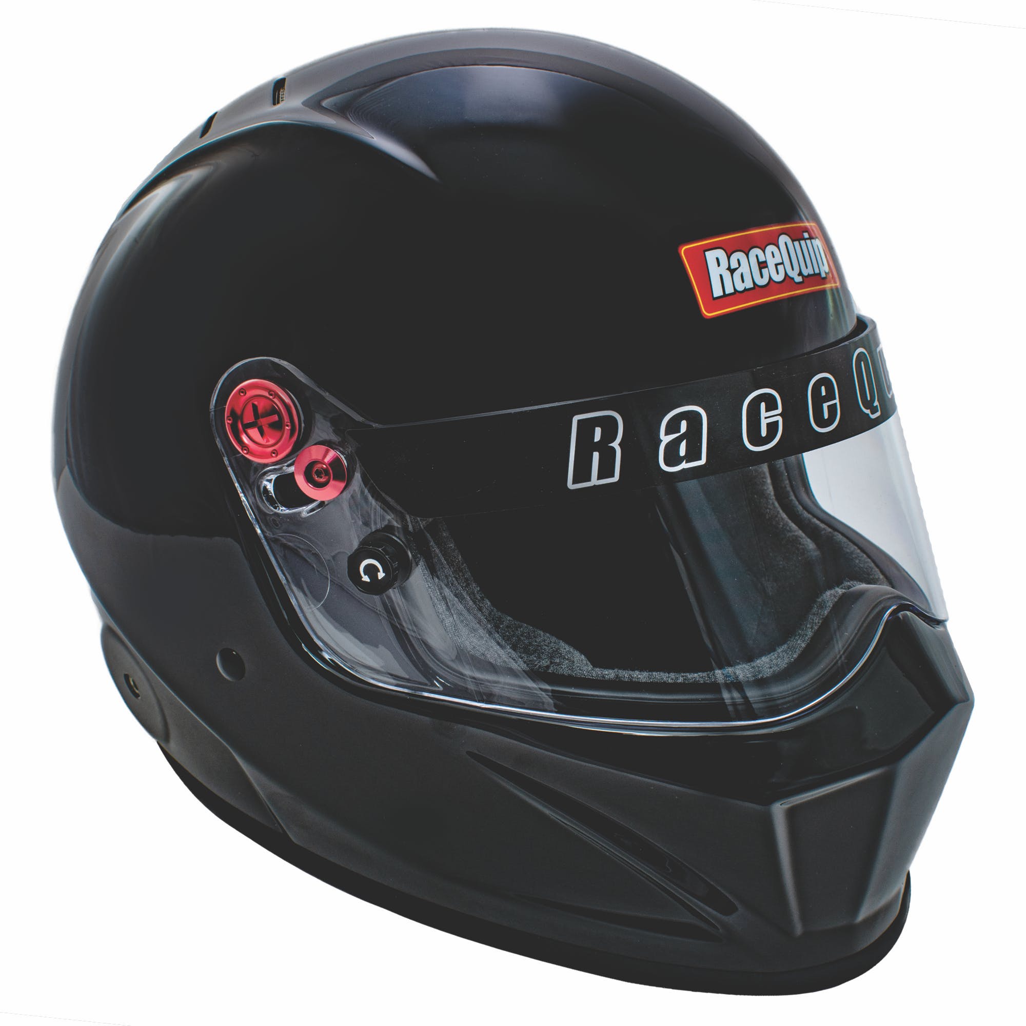 RaceQuip 286003 VESTA20 Full Face Helmet Snell SA2020 Rated; Gloss Black Medium