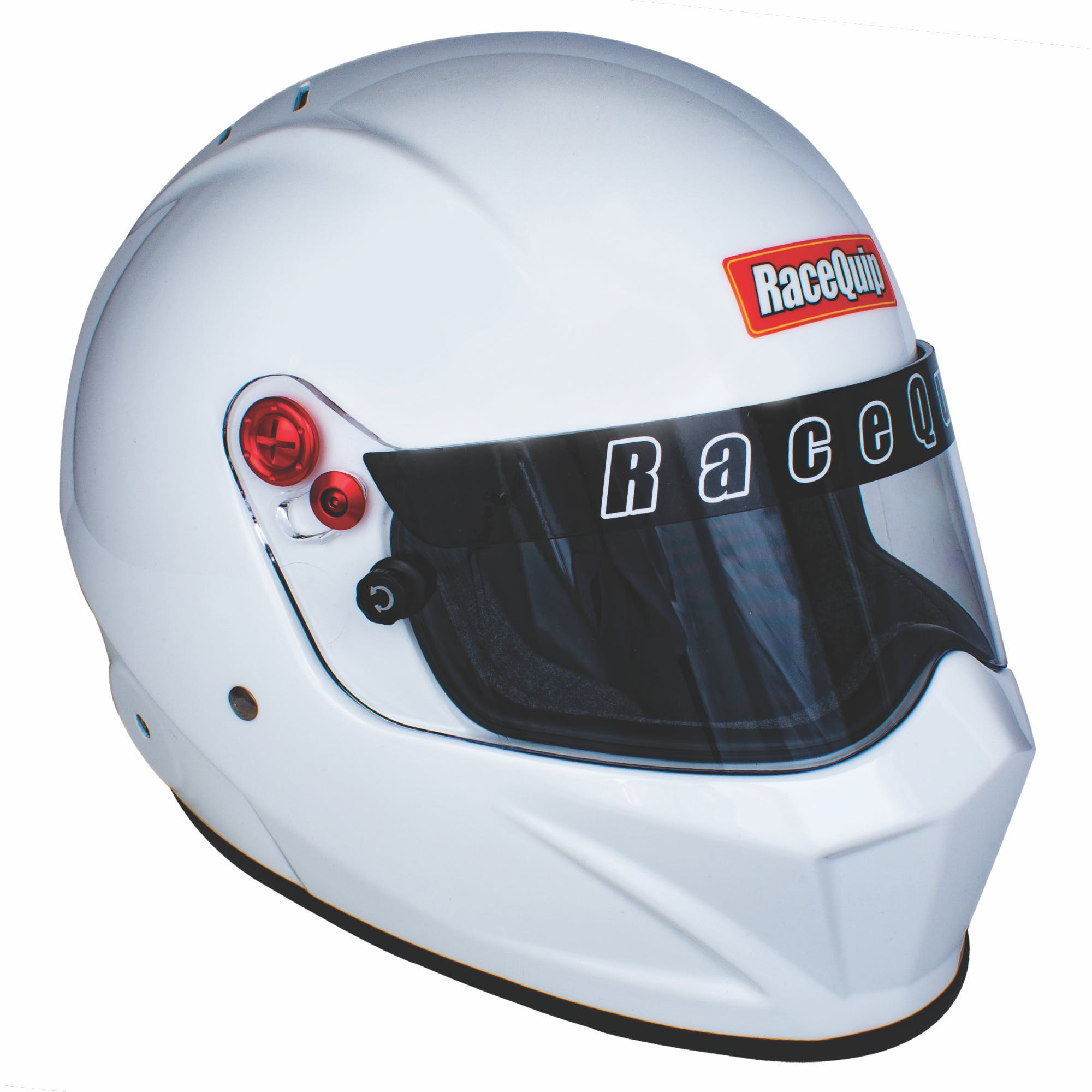 RaceQuip 286112 VESTA20 Full Face Helmet Snell SA2020 Rated; Gloss White Small