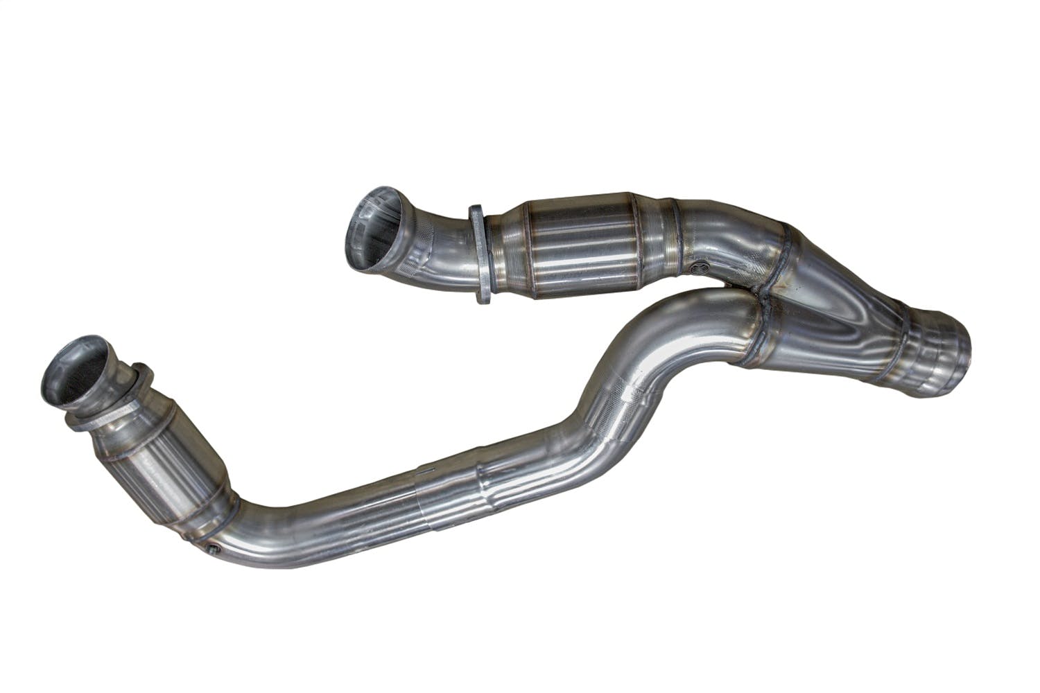 Kooks Custom Headers 28633300 3in. x OEM Outlet GREEN Catted Stainless Steel Y Pipe.Must be used with Kooks He