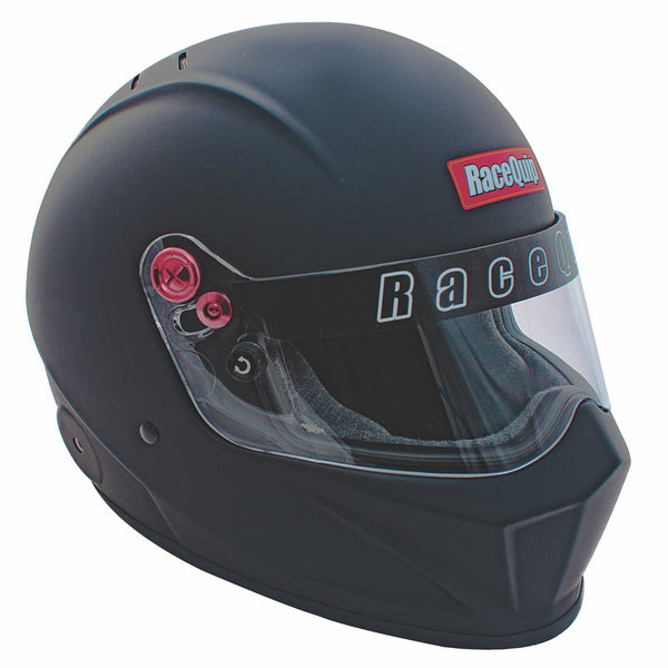 RaceQuip 286993 VESTA20 Full Face Helmet Snell SA2020 Rated; Flat Black Medium