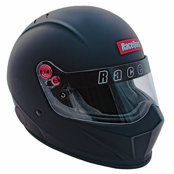RaceQuip 286995 VESTA20 Full Face Helmet Snell SA2020 Rated; Flat Black Large