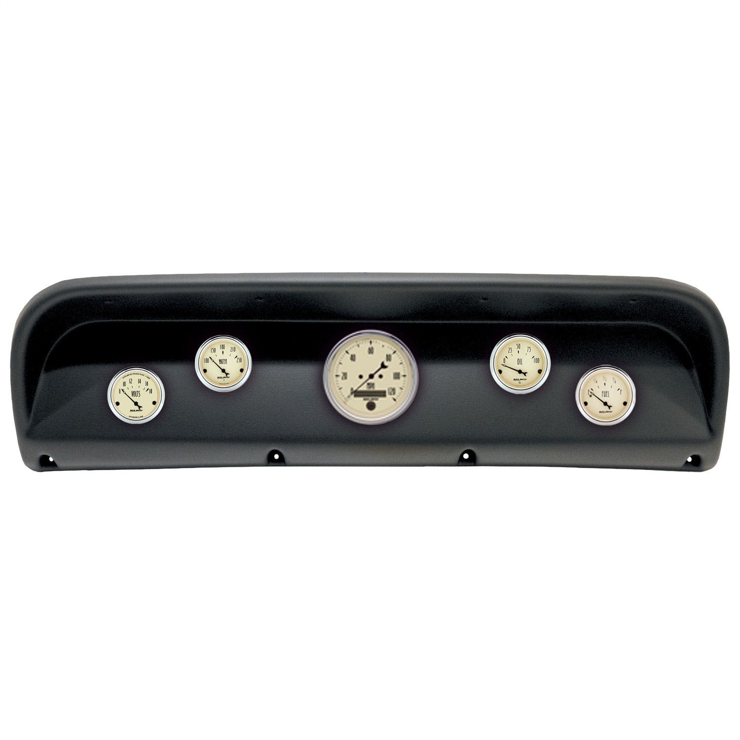 AutoMeter Products 2900-02 5 Gauge Direct-Fit Dash Kit, Ford Truck 67-72, Antique Beige