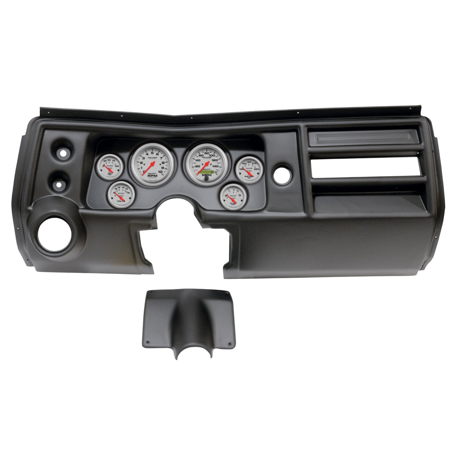AutoMeter Products 2902-13 6 Gauge Direct-Fit Dash Kit, Chevy Chevelle Vent 68, Ultra-Lite