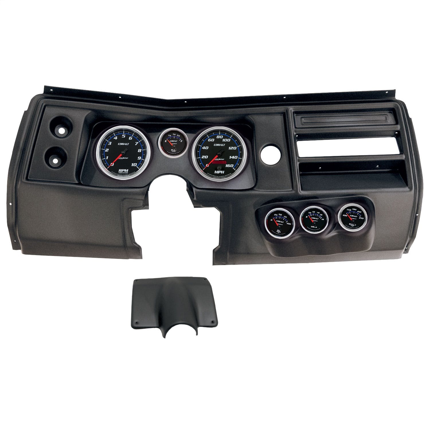 AutoMeter Products 2903-05 6 Gauge Direct-Fit Dash Kit, Chevy Chevelle No Vent 68, Cobalt