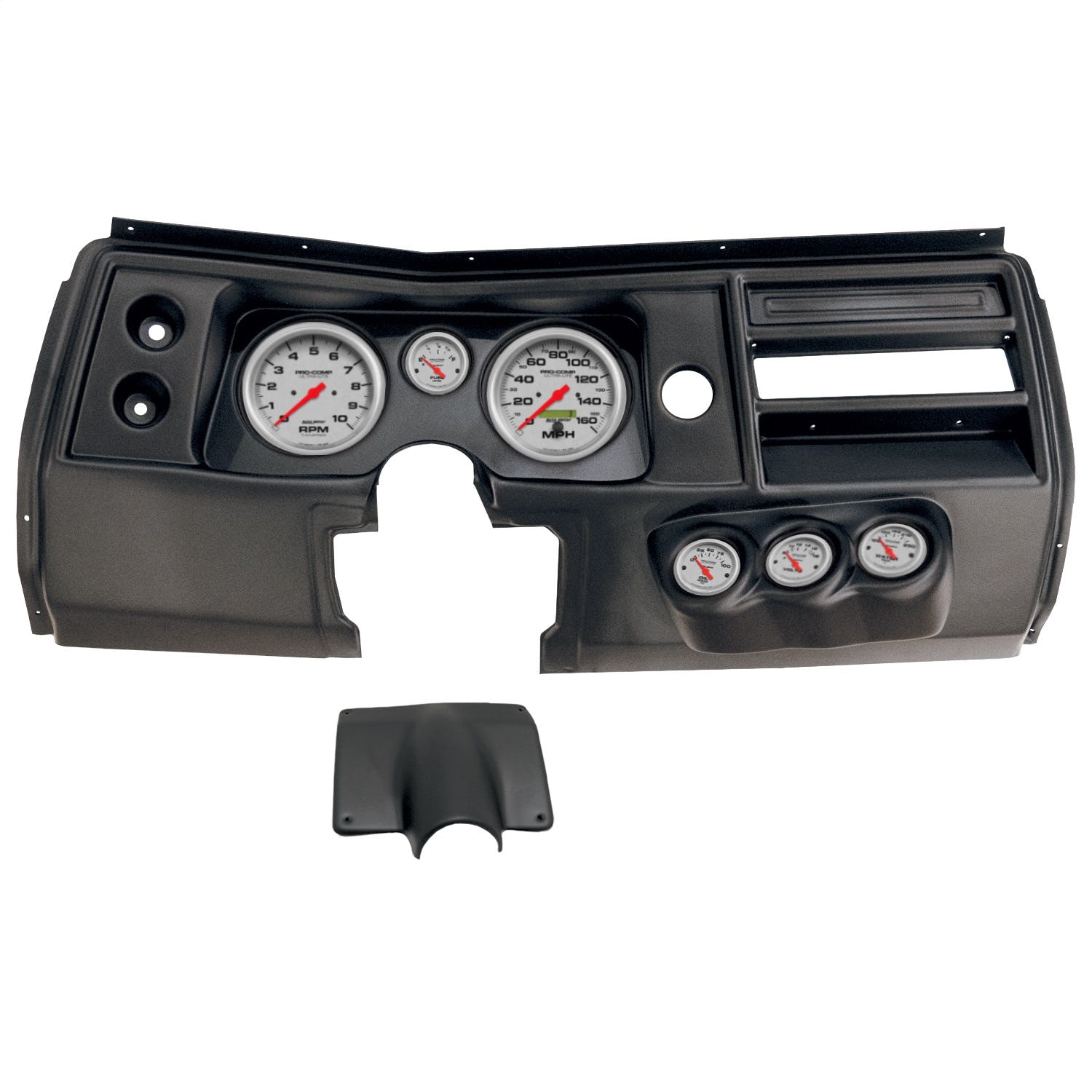 AutoMeter Products 2903-13 6 Gauge Direct-Fit Dash Kit, Chevy Chevelle No Vent 68, Ultra-Lite