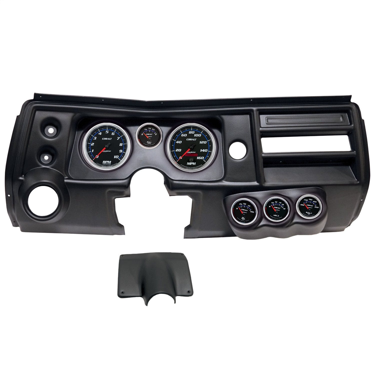 AutoMeter Products 2904-05 6 Gauge Direct-Fit Dash Kit, Chevy Chevelle Vent 68, Cobalt